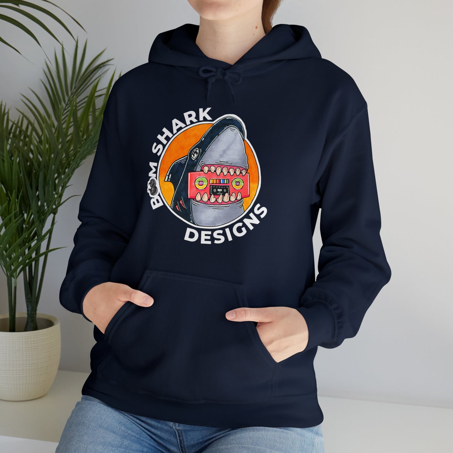 Boomer The Shark Hooded Sweatshirt