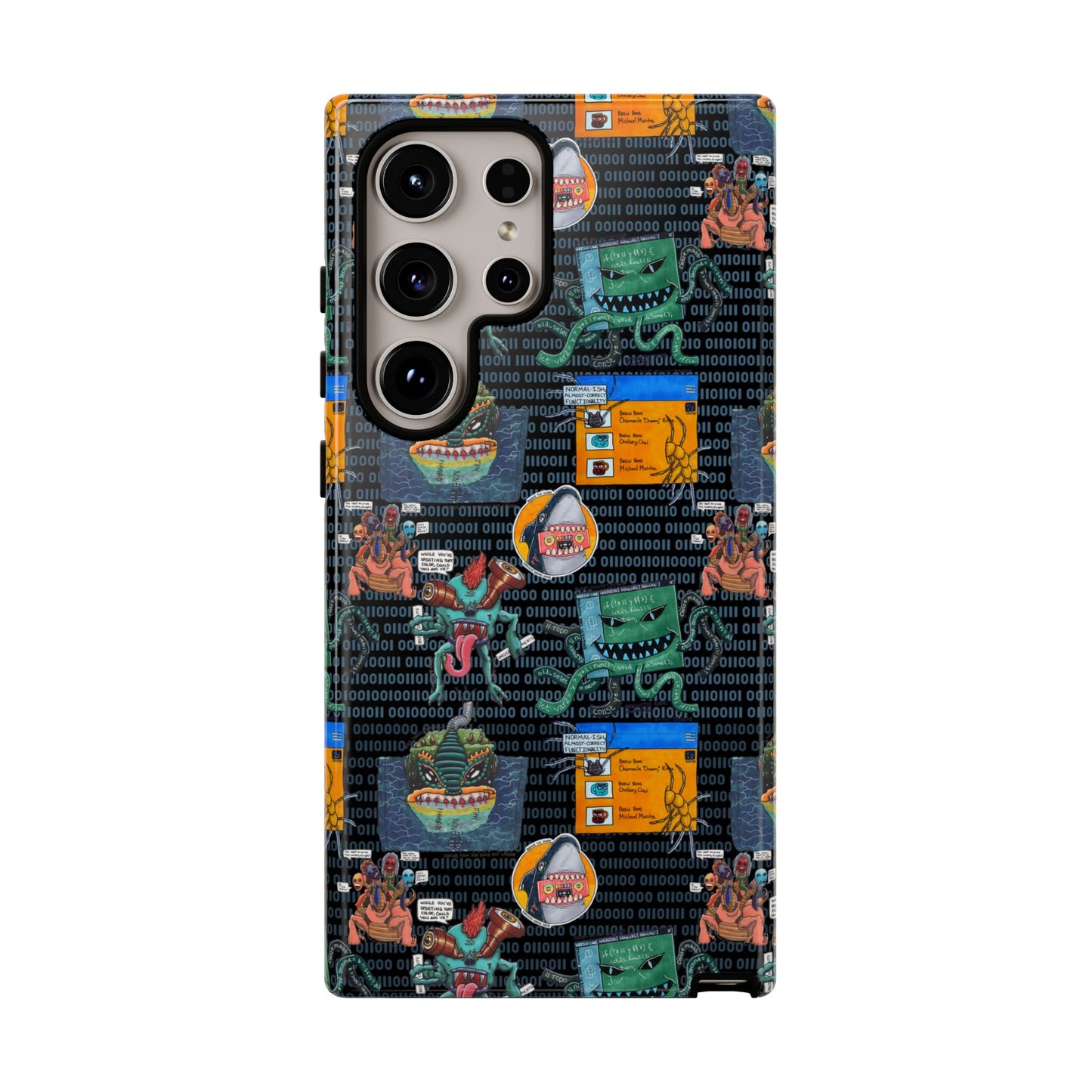 Monster in my Project Complete Series One Tough Case For Pixel, iPhone, and Samsung!