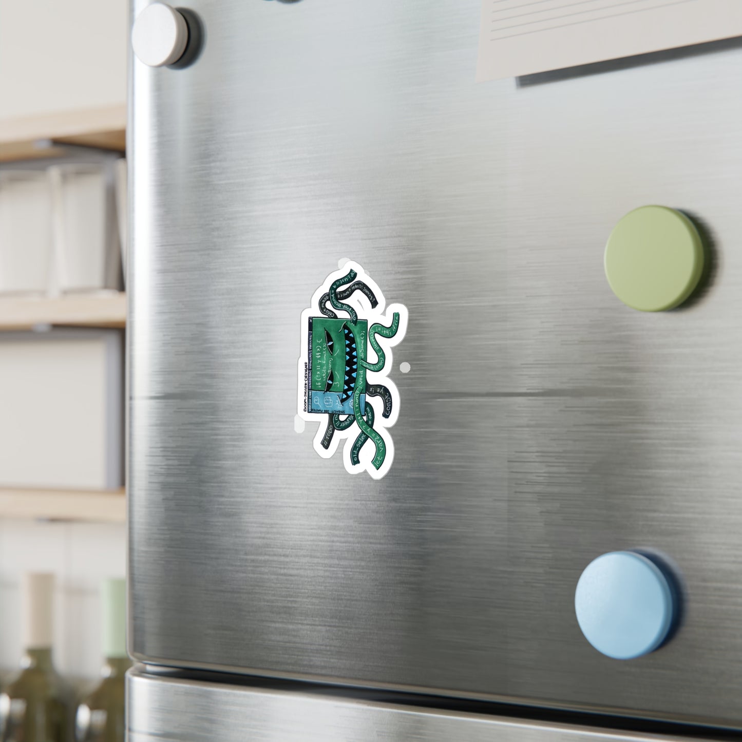 Monsters in my Project — Spaghetti Code Monster Removable Sticker Decal