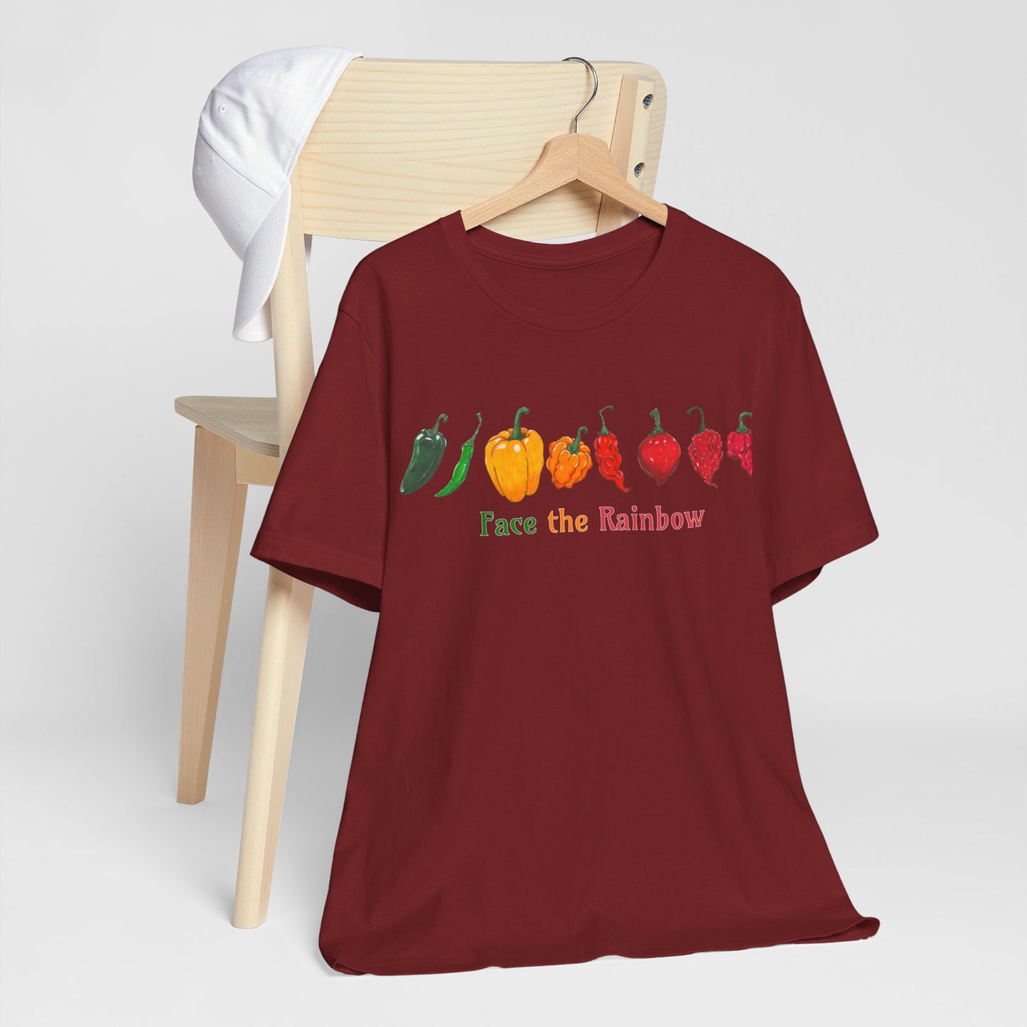 Face the Rainbow Hot Pepper T-Shirt