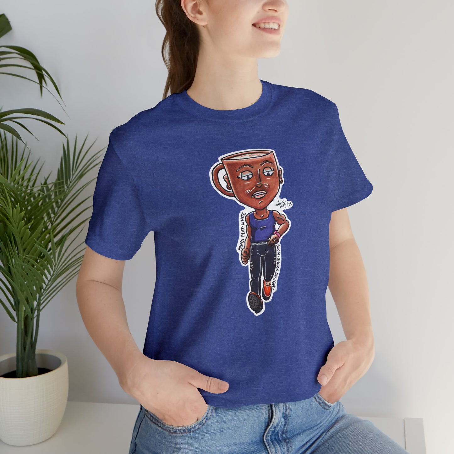 Brew Boos — Freya Flat White Tee