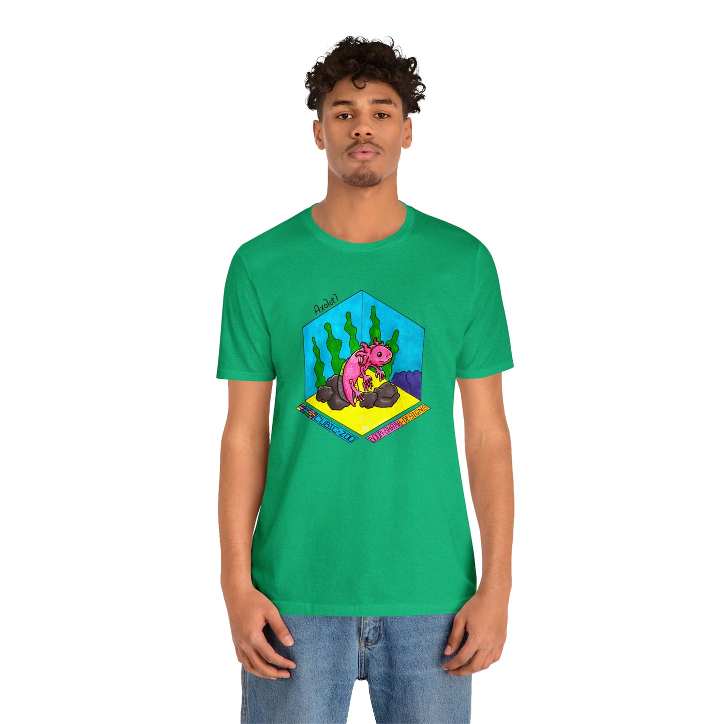 Cubic Zoo - Axolotl Tee