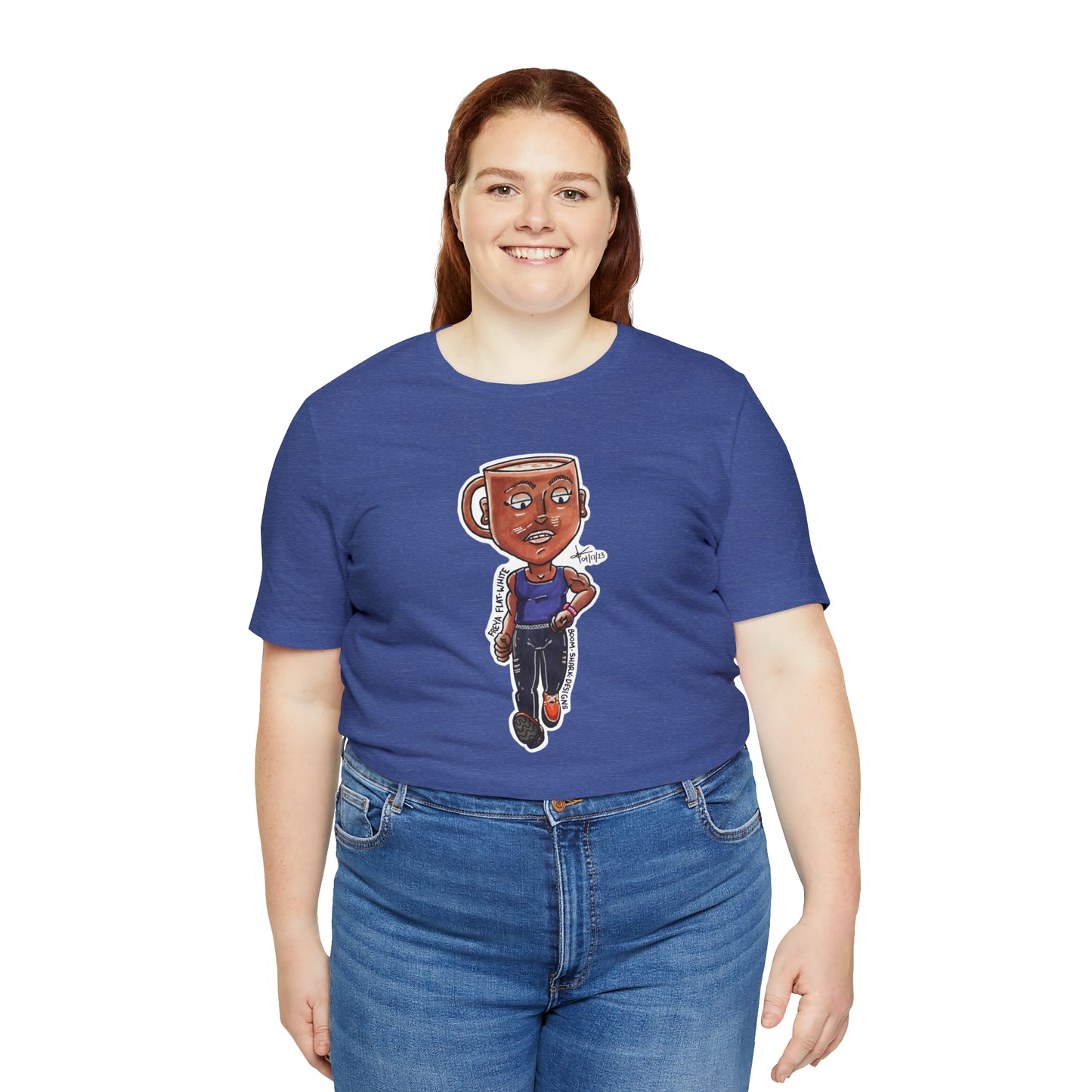 Brew Boos — Freya Flat White Tee