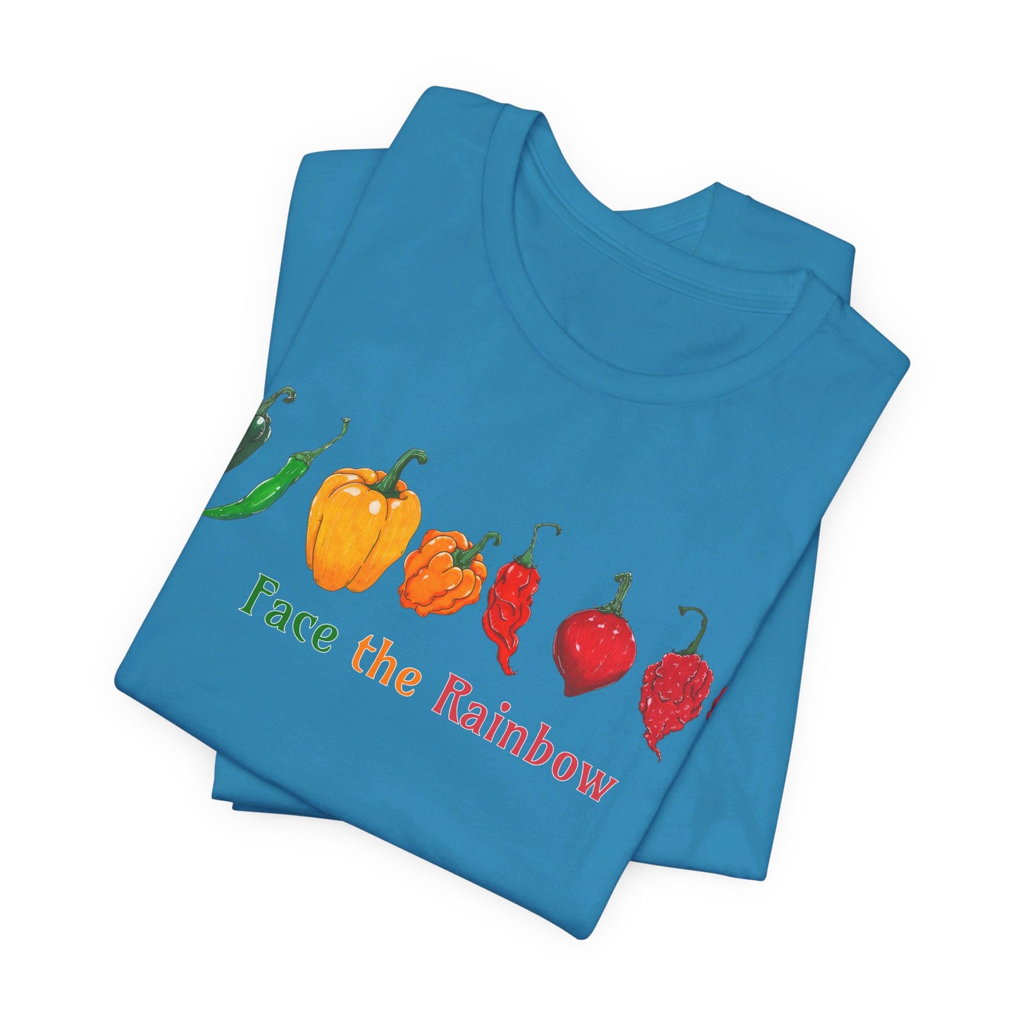 Face the Rainbow Hot Pepper T-Shirt