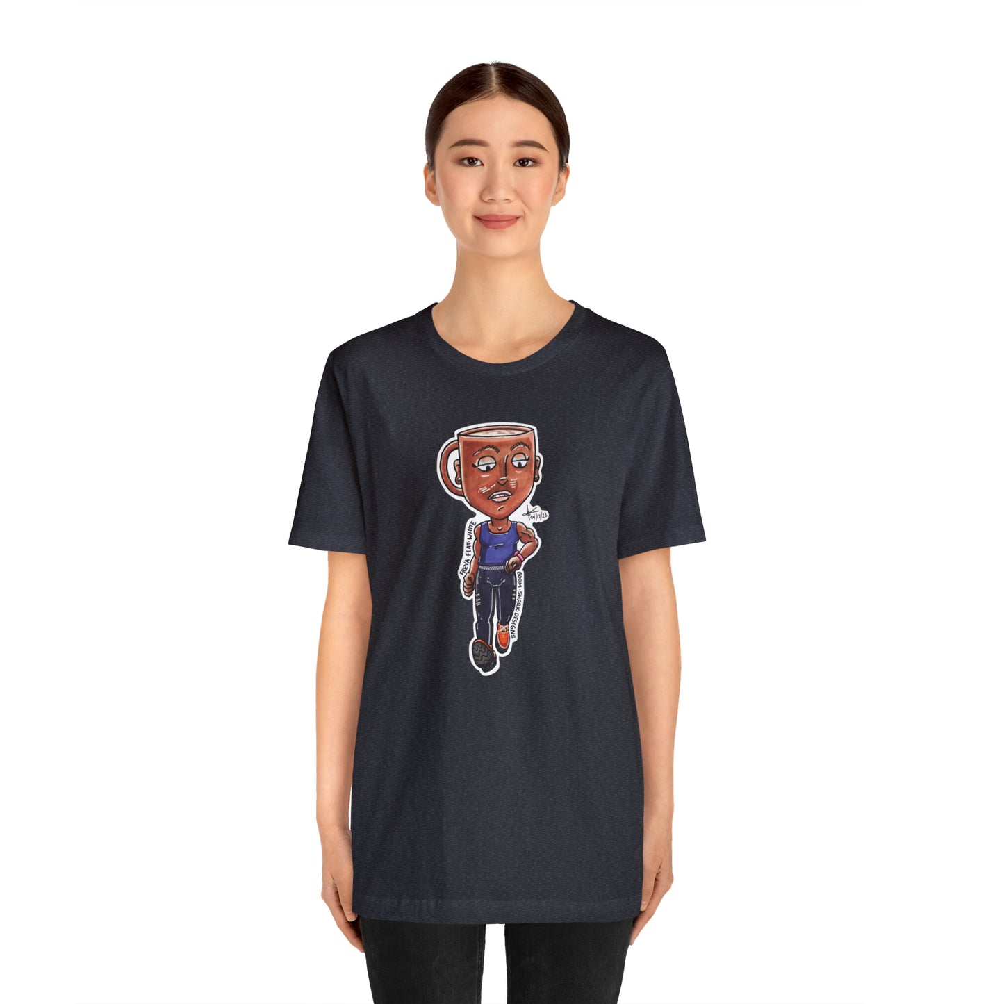 Brew Boos — Freya Flat White Tee