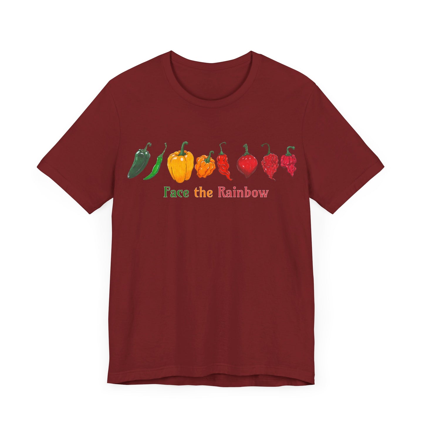 Face the Rainbow Hot Pepper T-Shirt