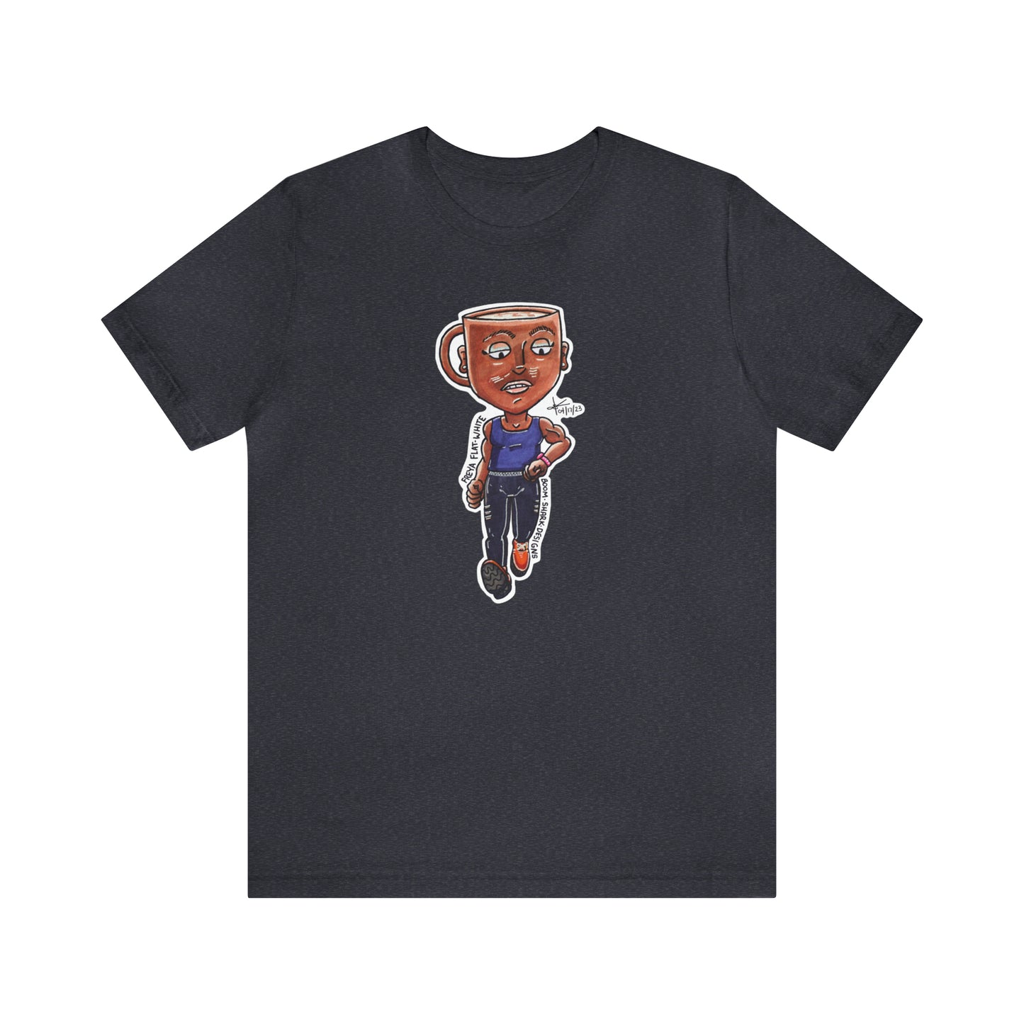 Brew Boos — Freya Flat White Tee