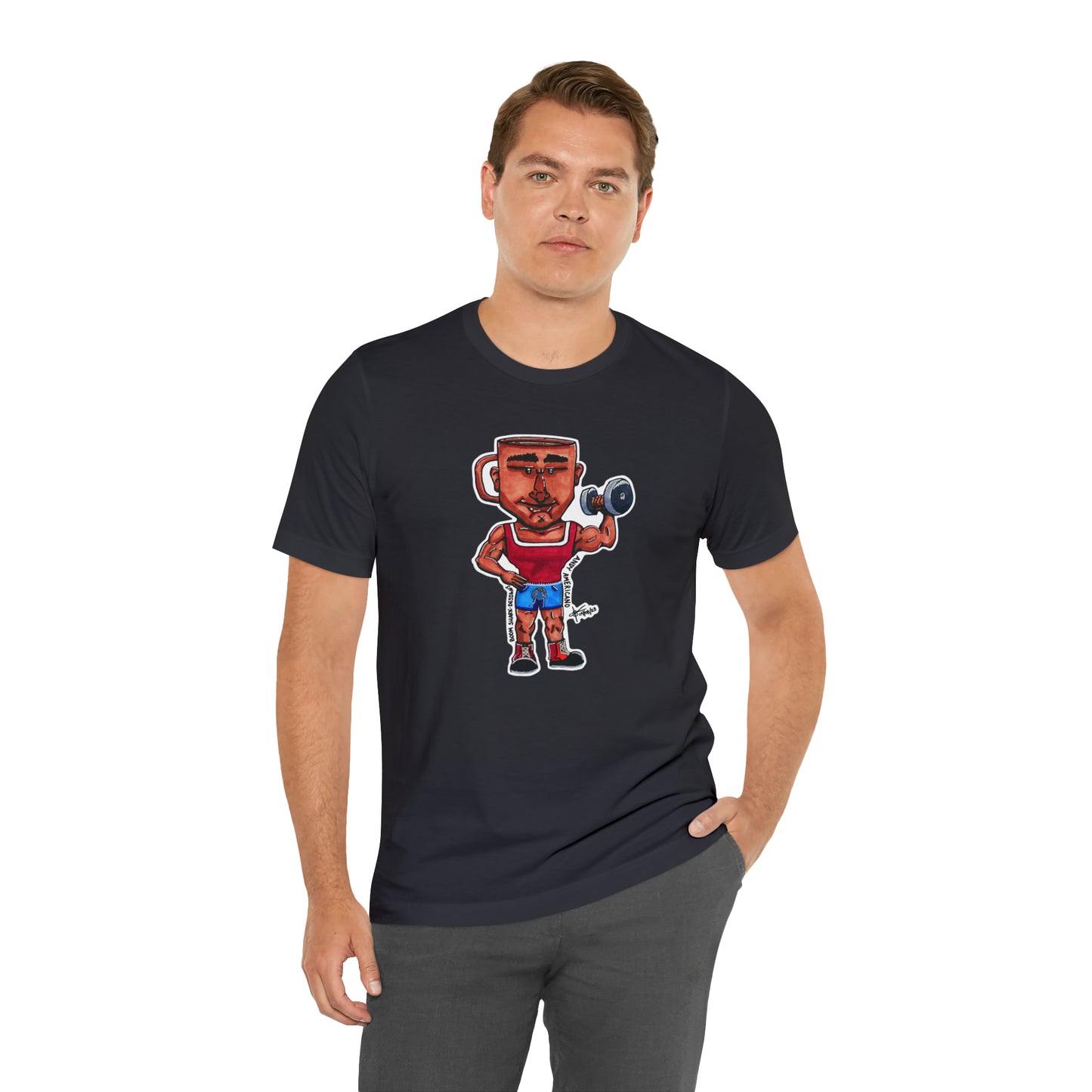 Brew Boos — Andy Americano Tee