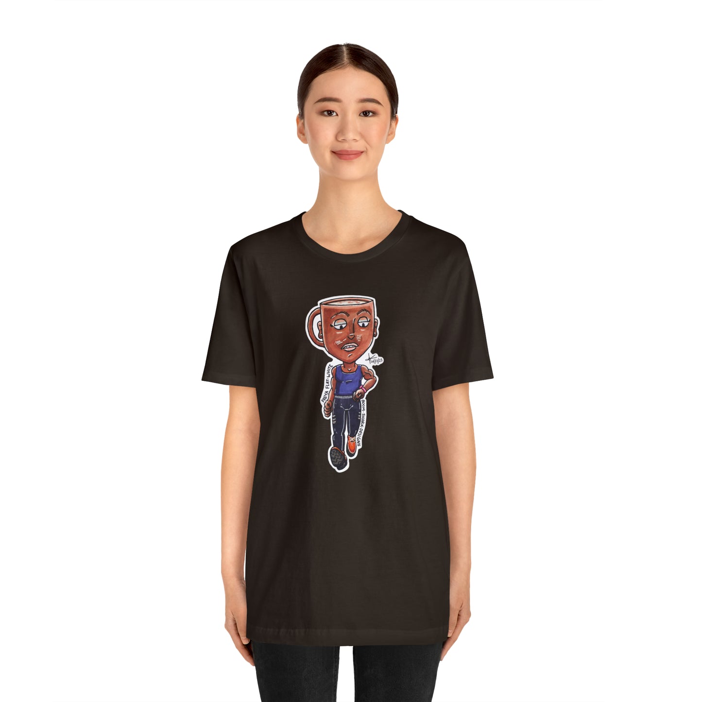 Brew Boos — Freya Flat White Tee