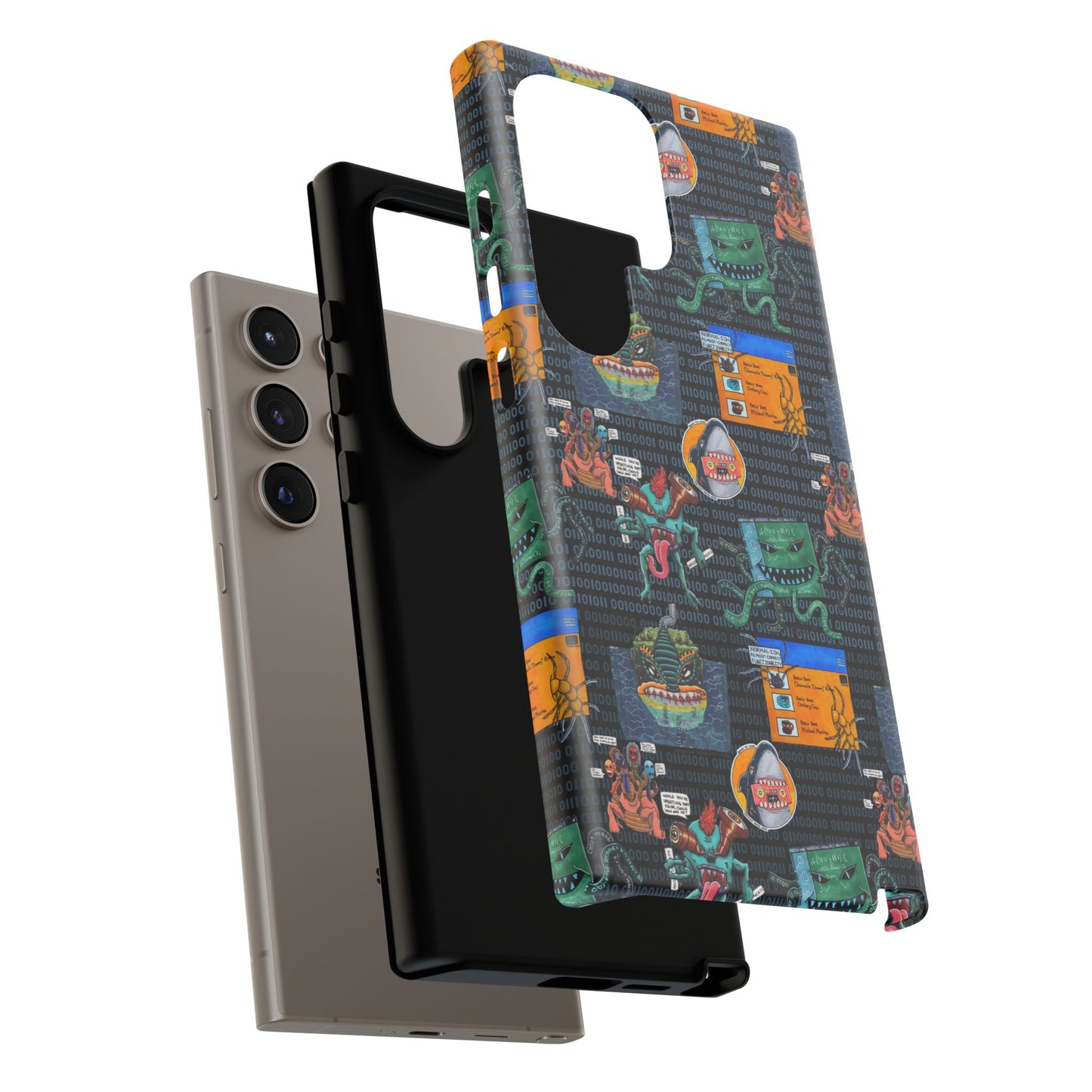 Monster in my Project Complete Series One Tough Case For Pixel, iPhone, and Samsung!