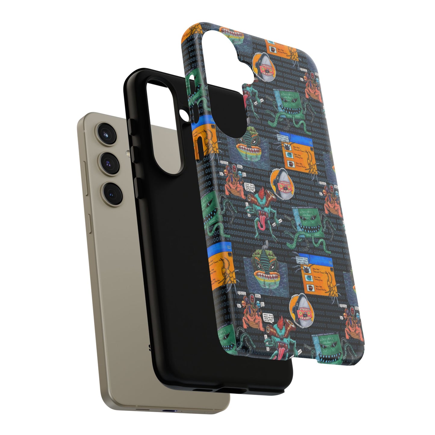 Monster in my Project Complete Series One Tough Case For Pixel, iPhone, and Samsung!