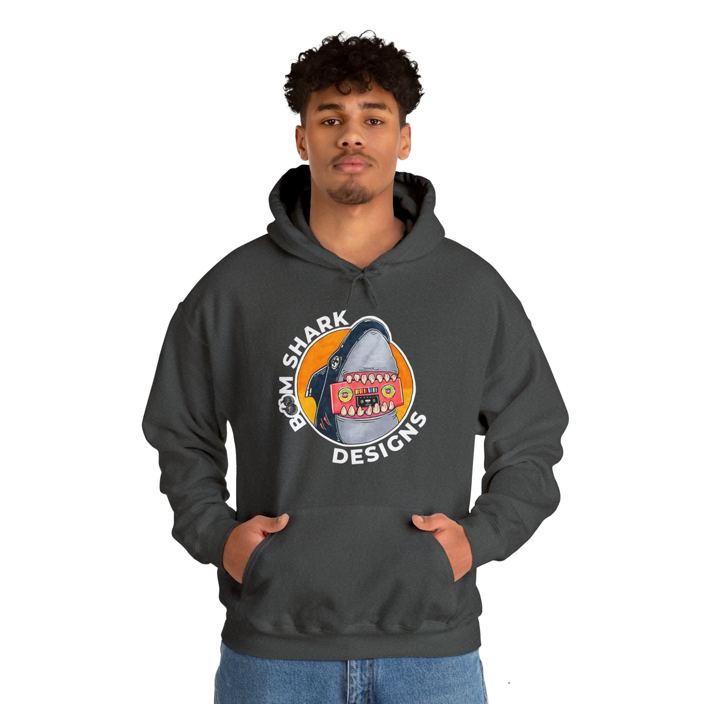 Boomer The Shark Hooded Sweatshirt