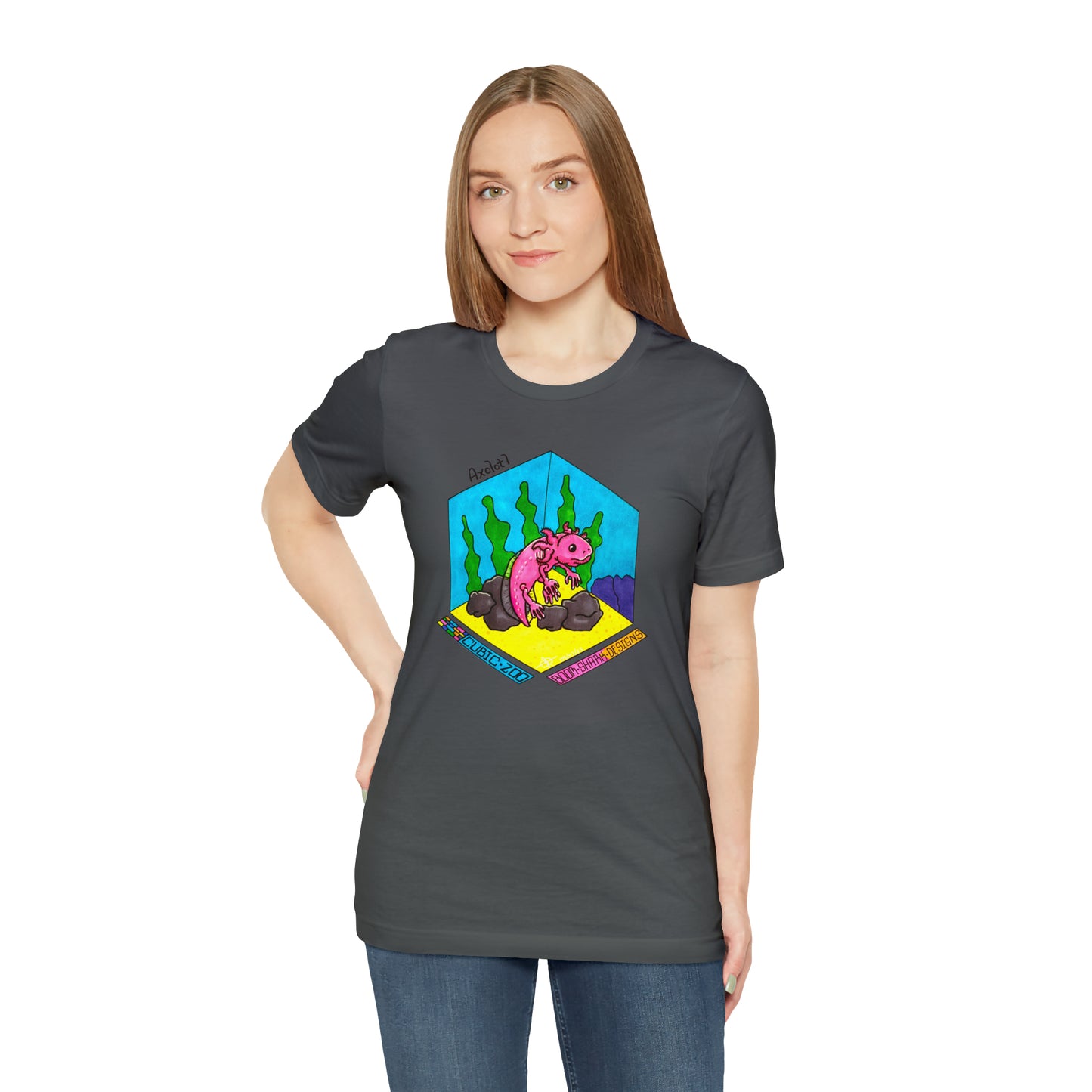 Cubic Zoo - Axolotl Tee