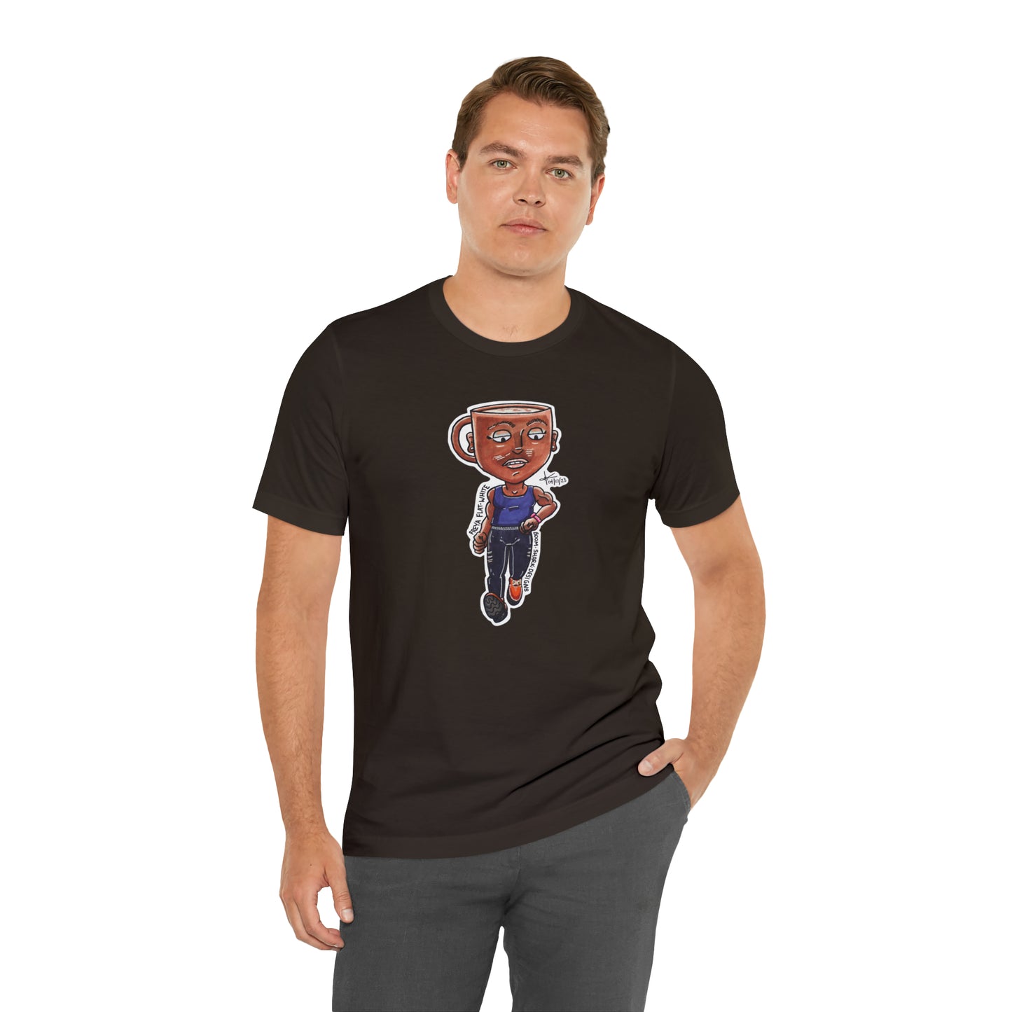 Brew Boos — Freya Flat White Tee