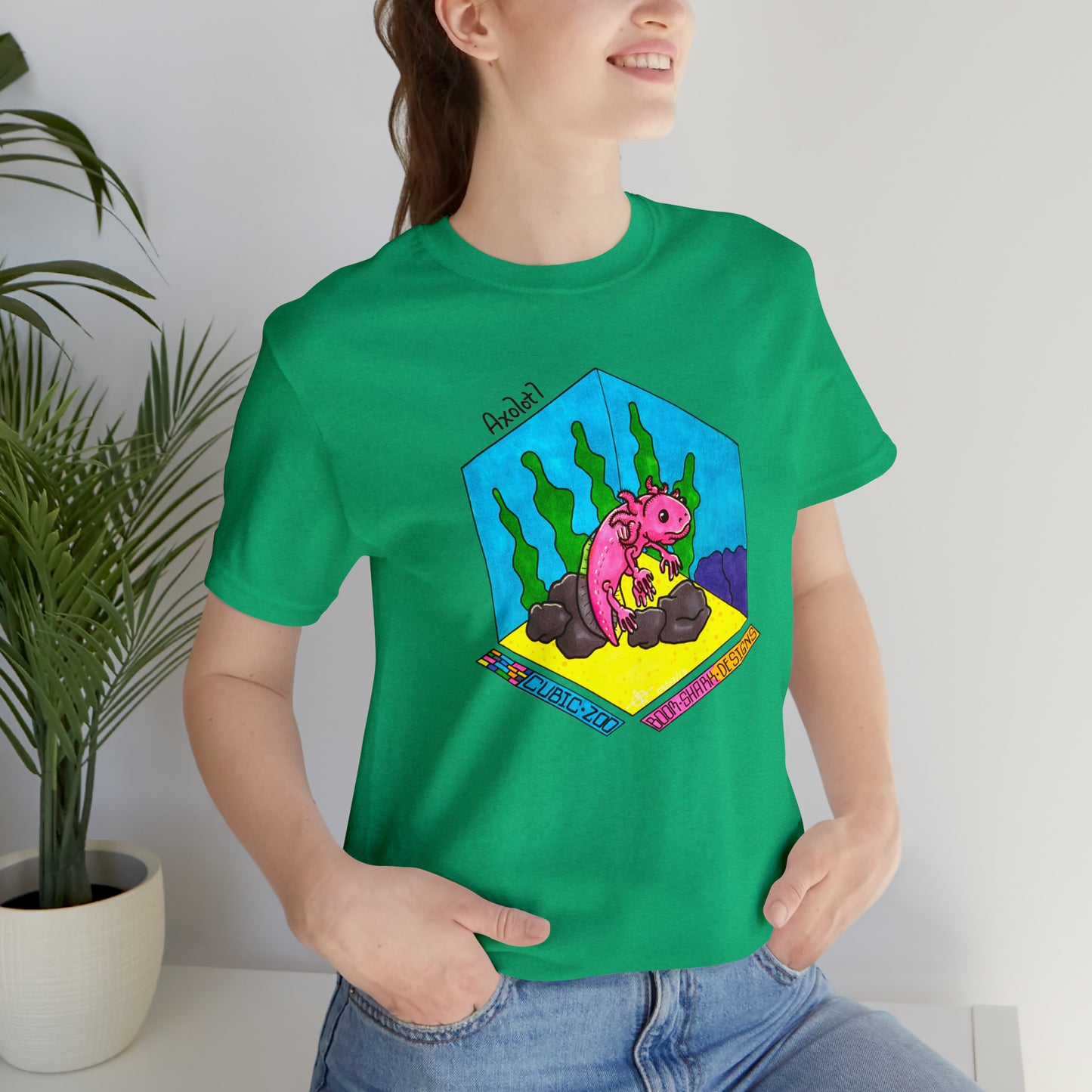 Cubic Zoo - Axolotl Tee