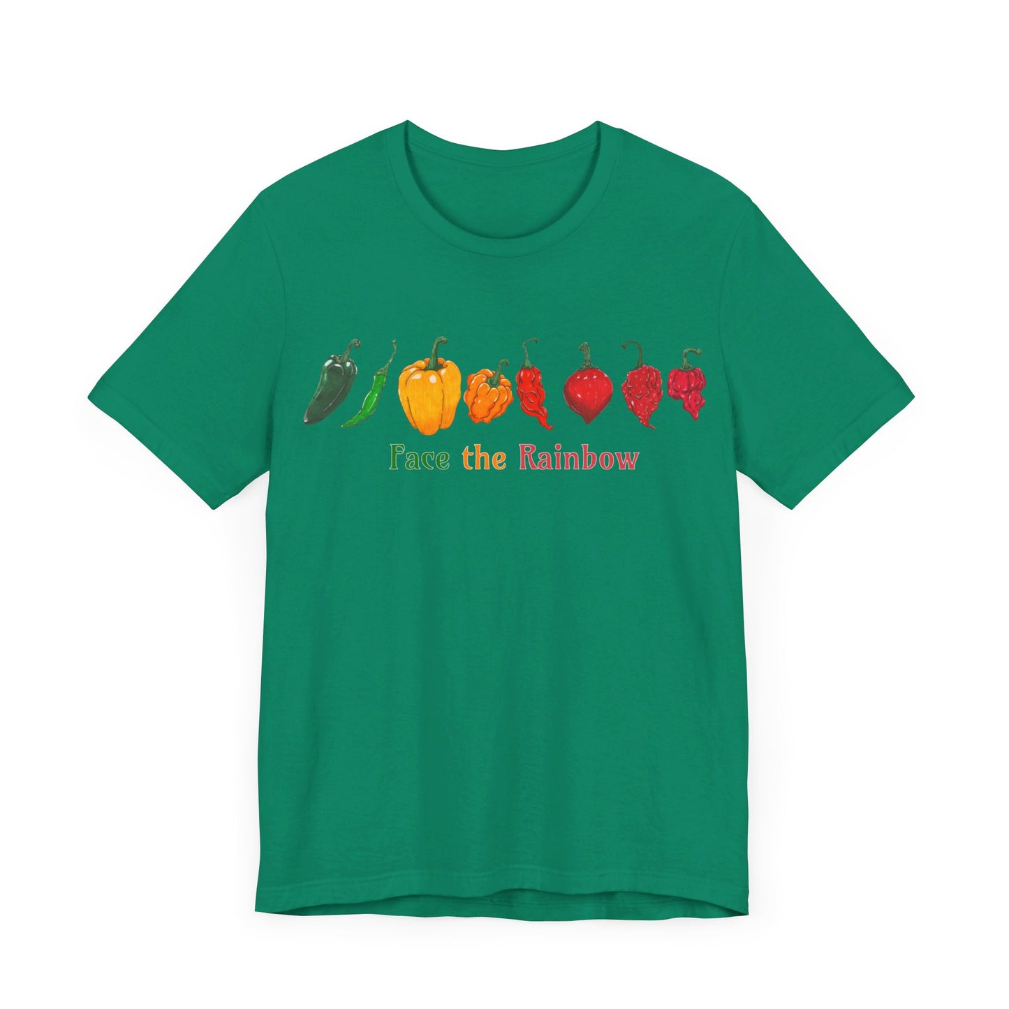 Face the Rainbow Hot Pepper T-Shirt