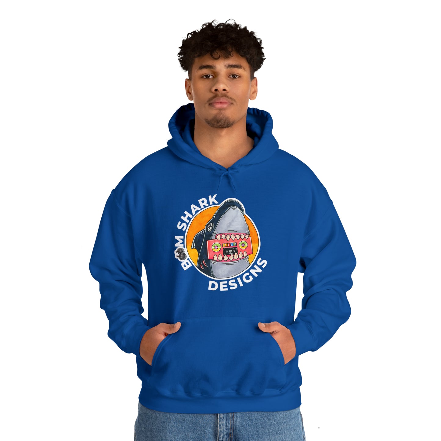 Boomer The Shark Hooded Sweatshirt