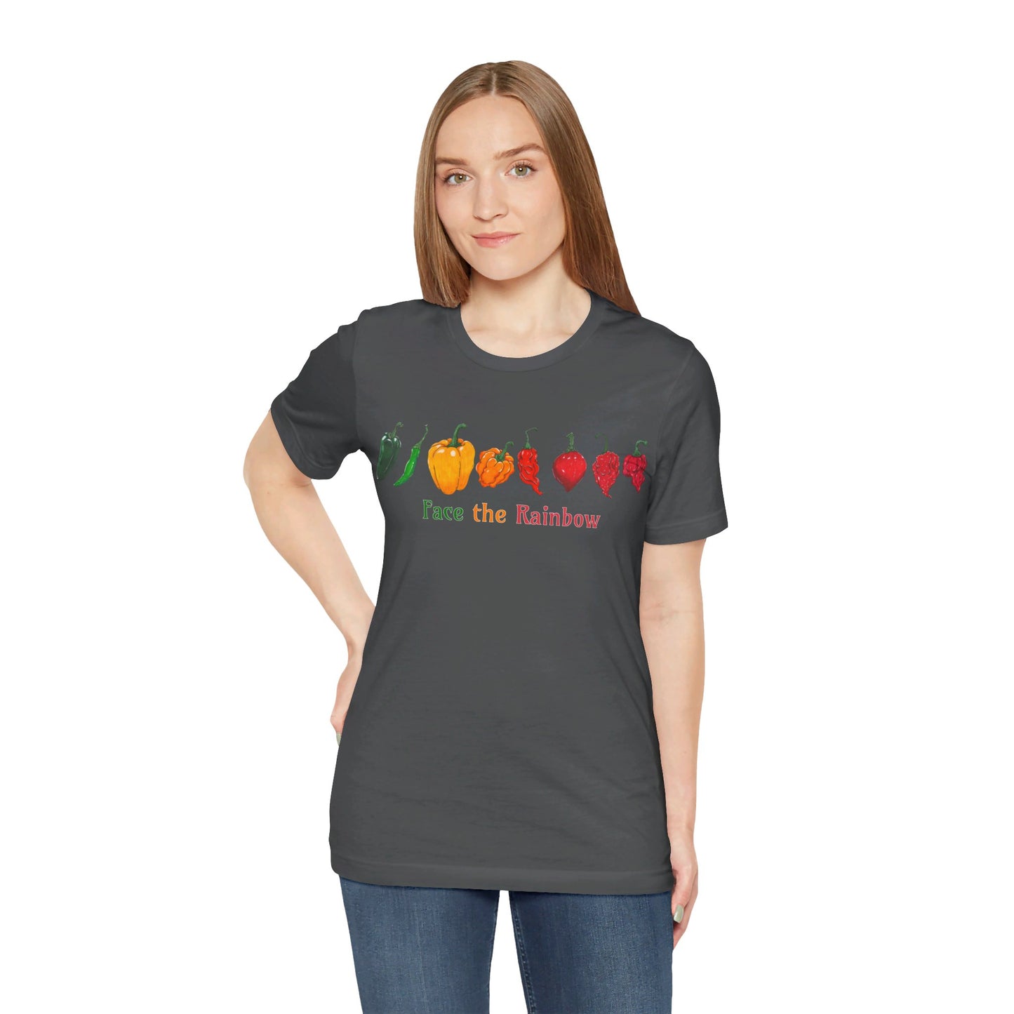 Face the Rainbow Hot Pepper T-Shirt