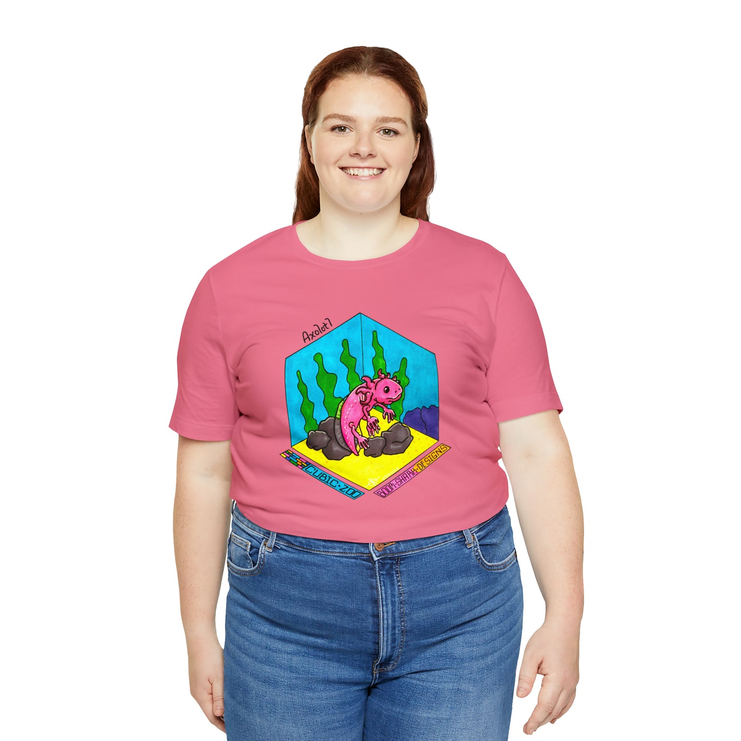 Cubic Zoo - Axolotl Tee