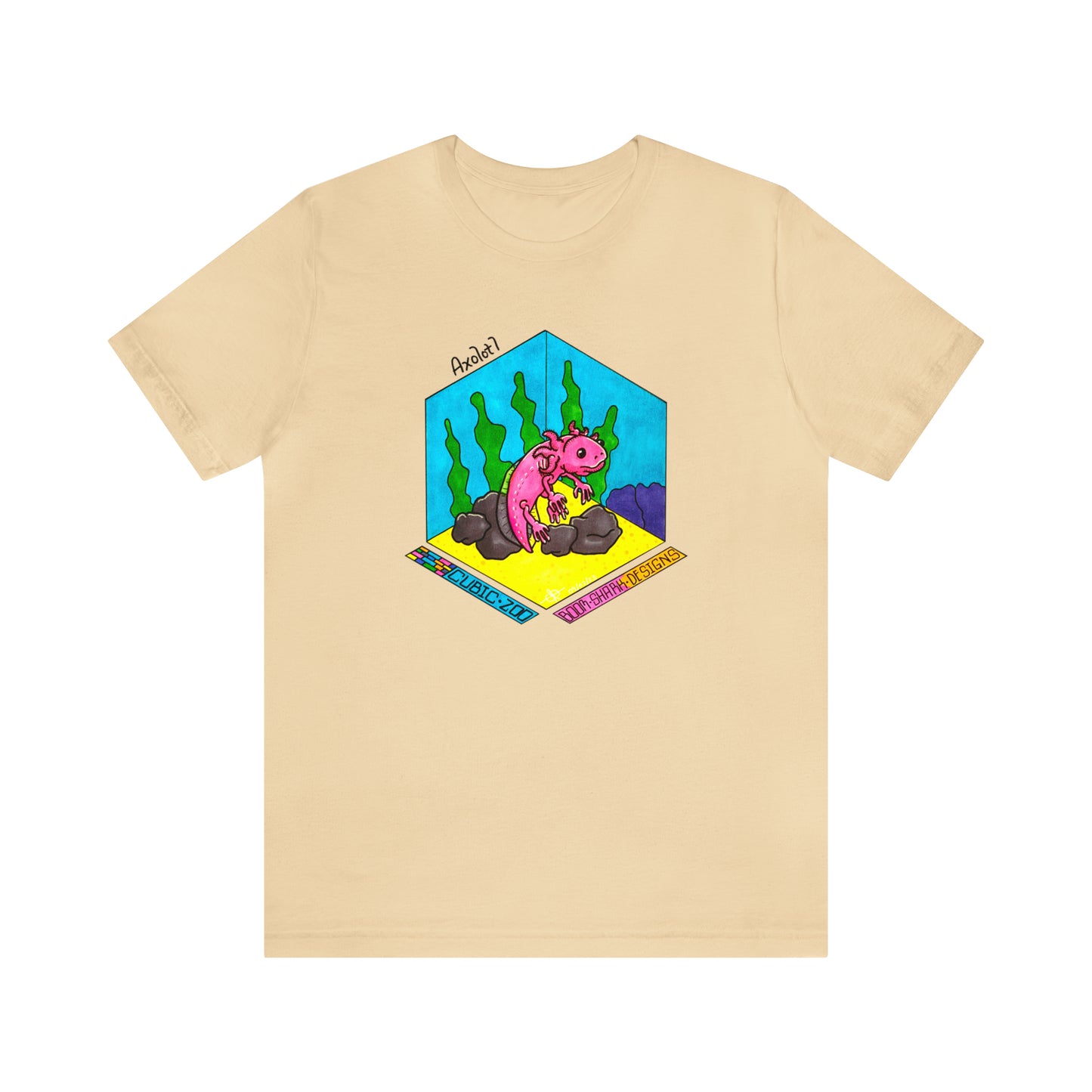 Cubic Zoo - Axolotl Tee