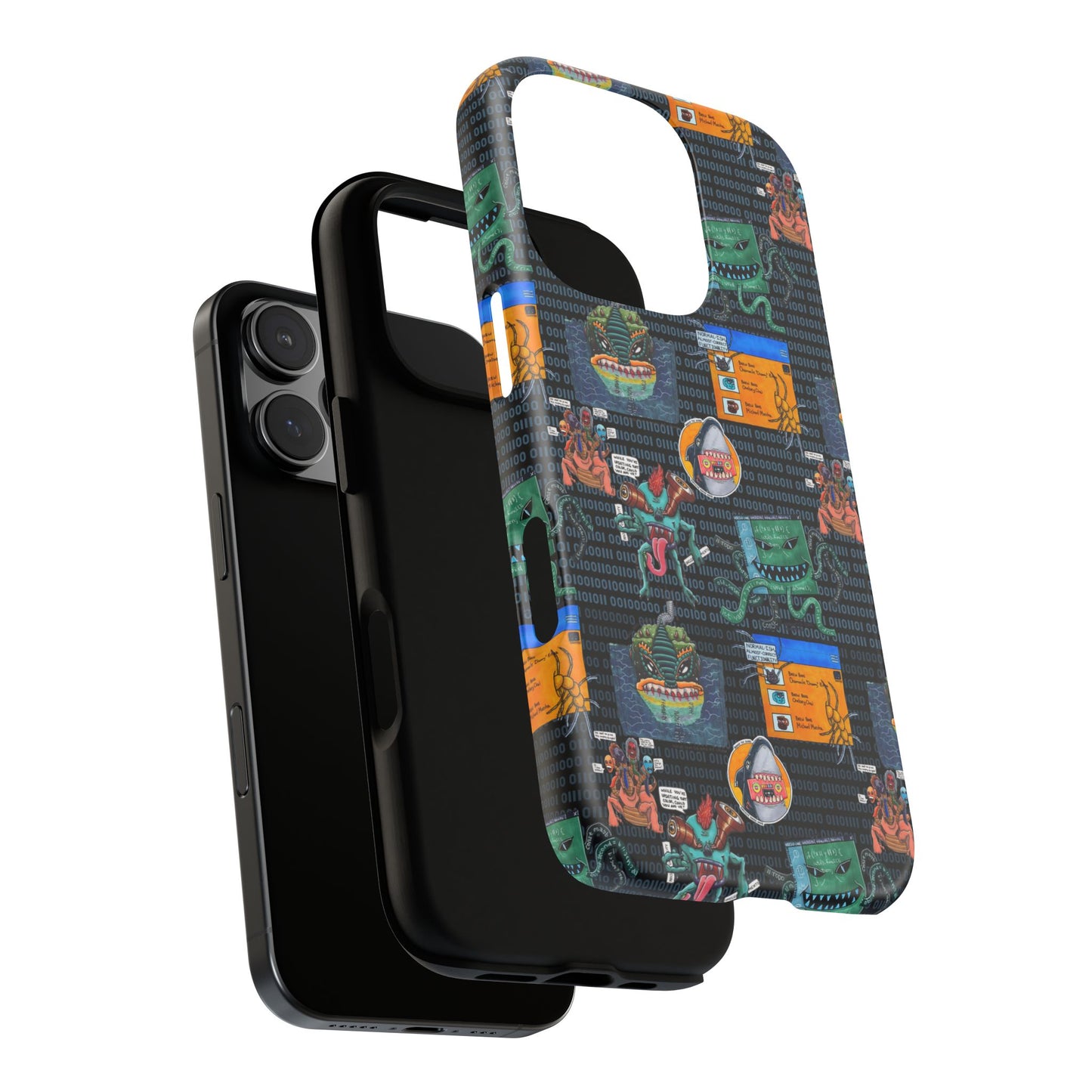 Monster in my Project Complete Series One Tough Case For Pixel, iPhone, and Samsung!