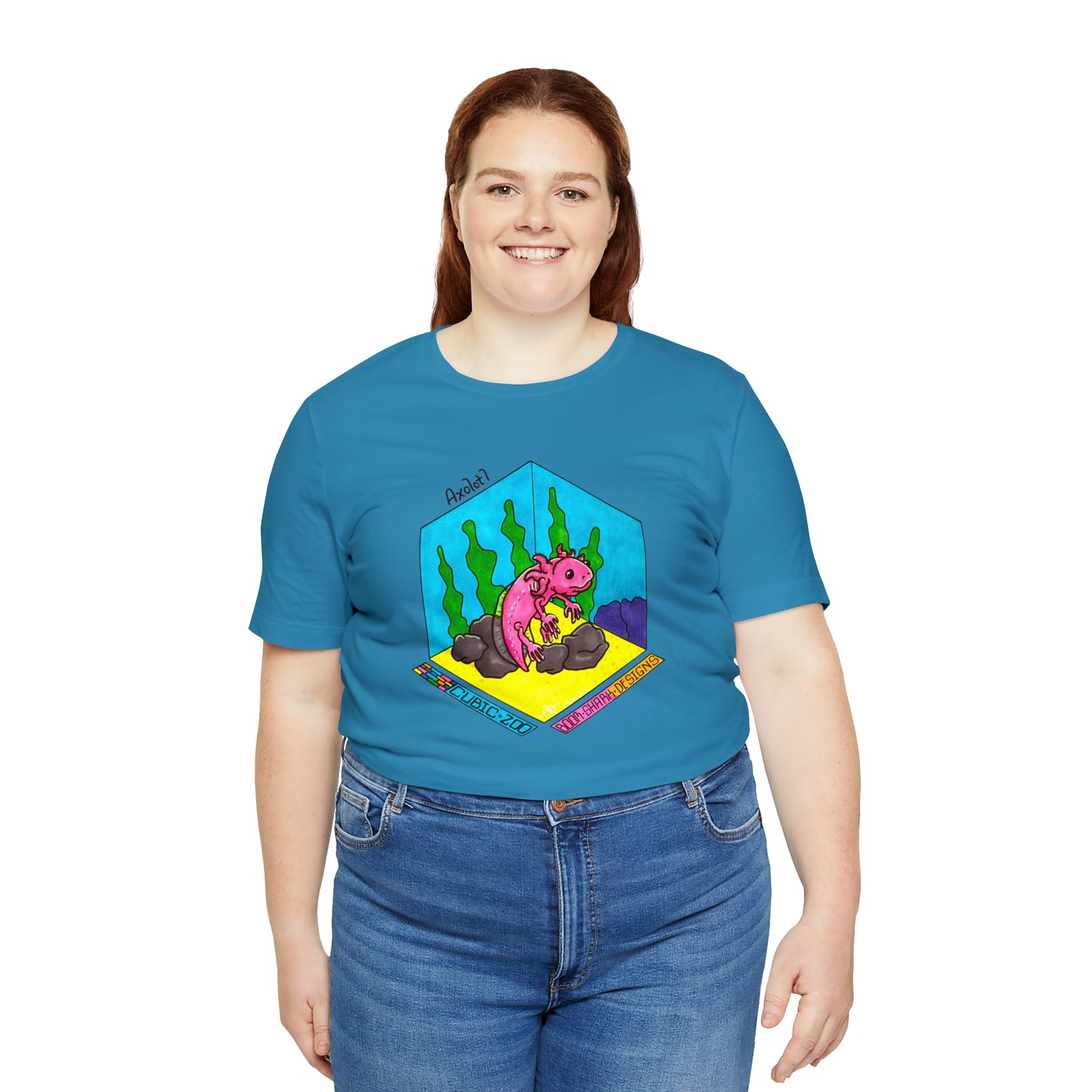 Cubic Zoo - Axolotl Tee