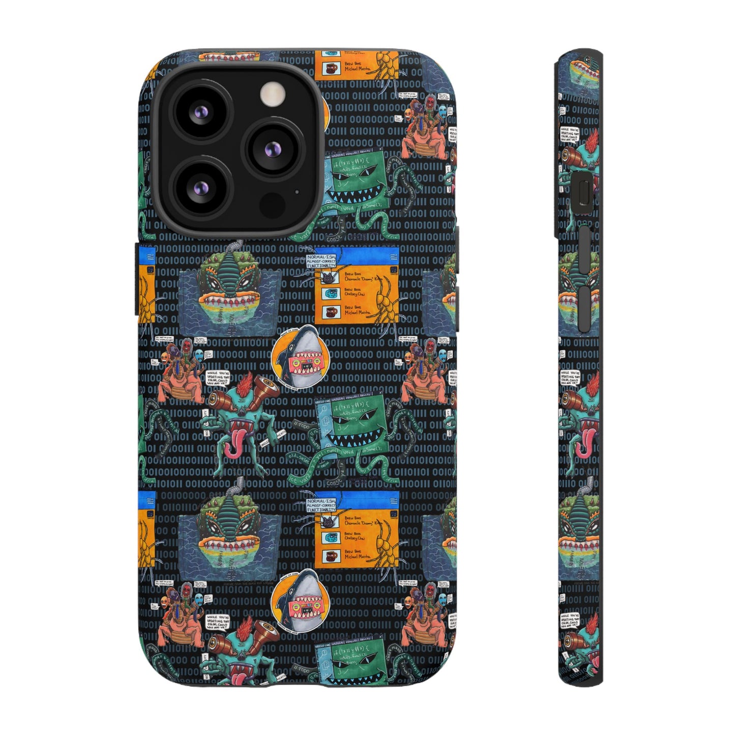 Monster in my Project Complete Series One Tough Case For Pixel, iPhone, and Samsung!