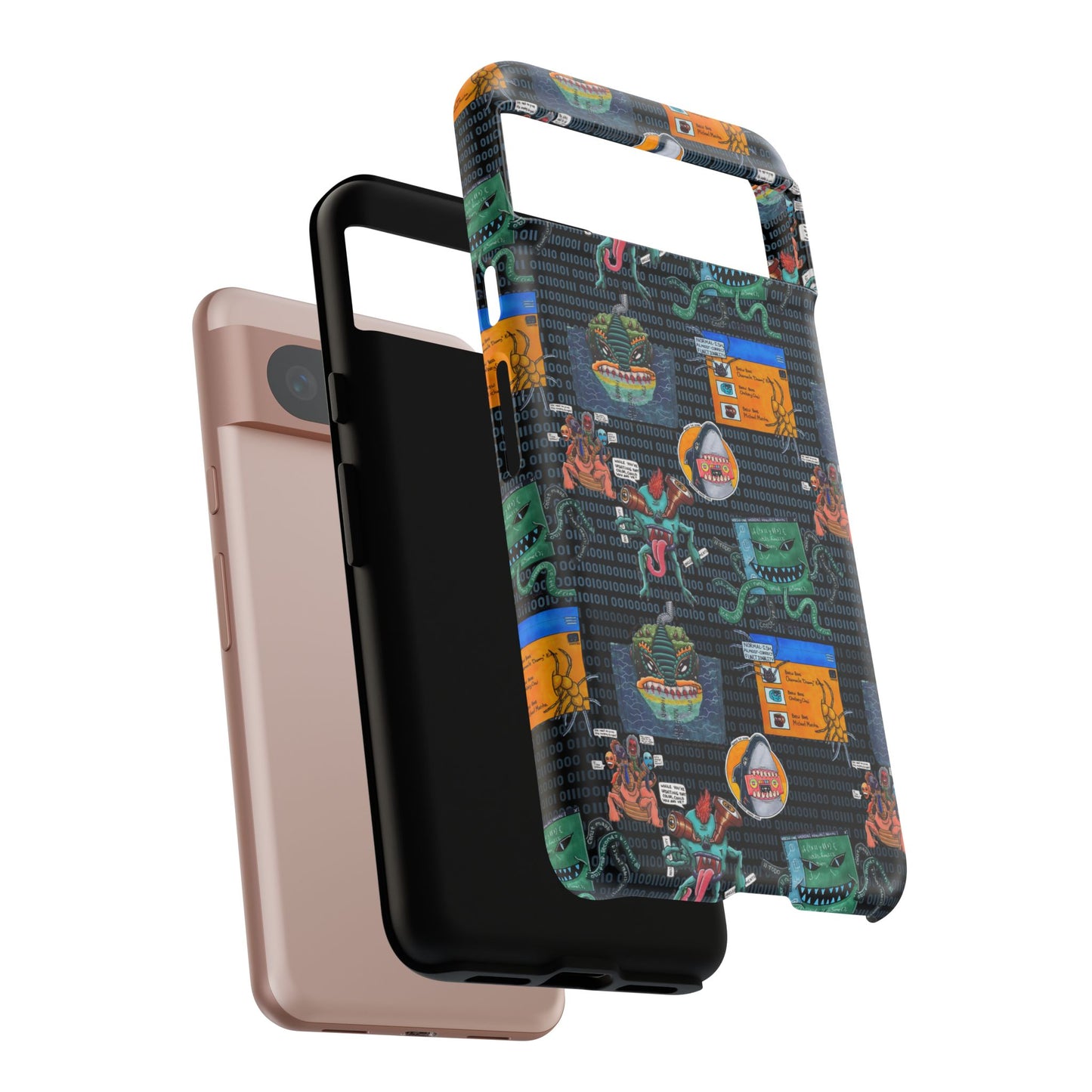 Monster in my Project Complete Series One Tough Case For Pixel, iPhone, and Samsung!