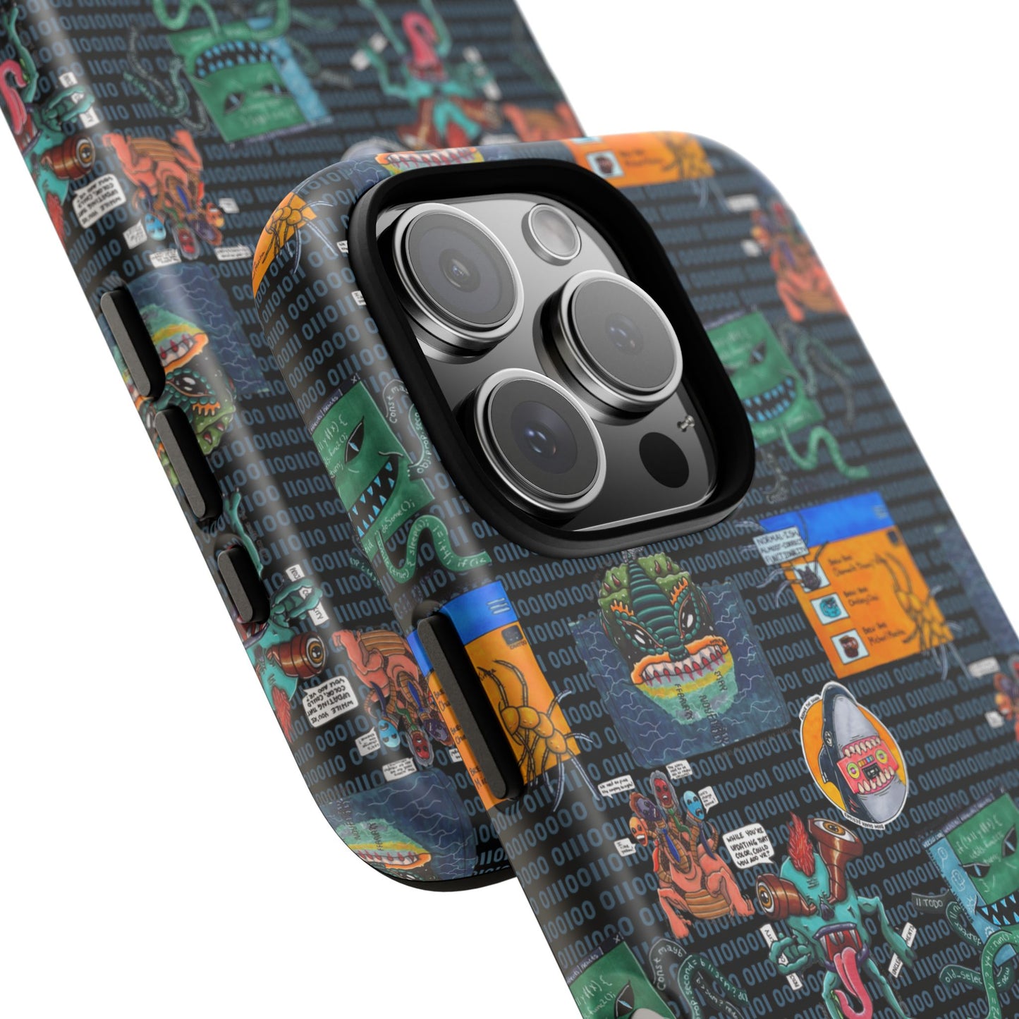 Monster in my Project Complete Series One Tough Case For Pixel, iPhone, and Samsung!