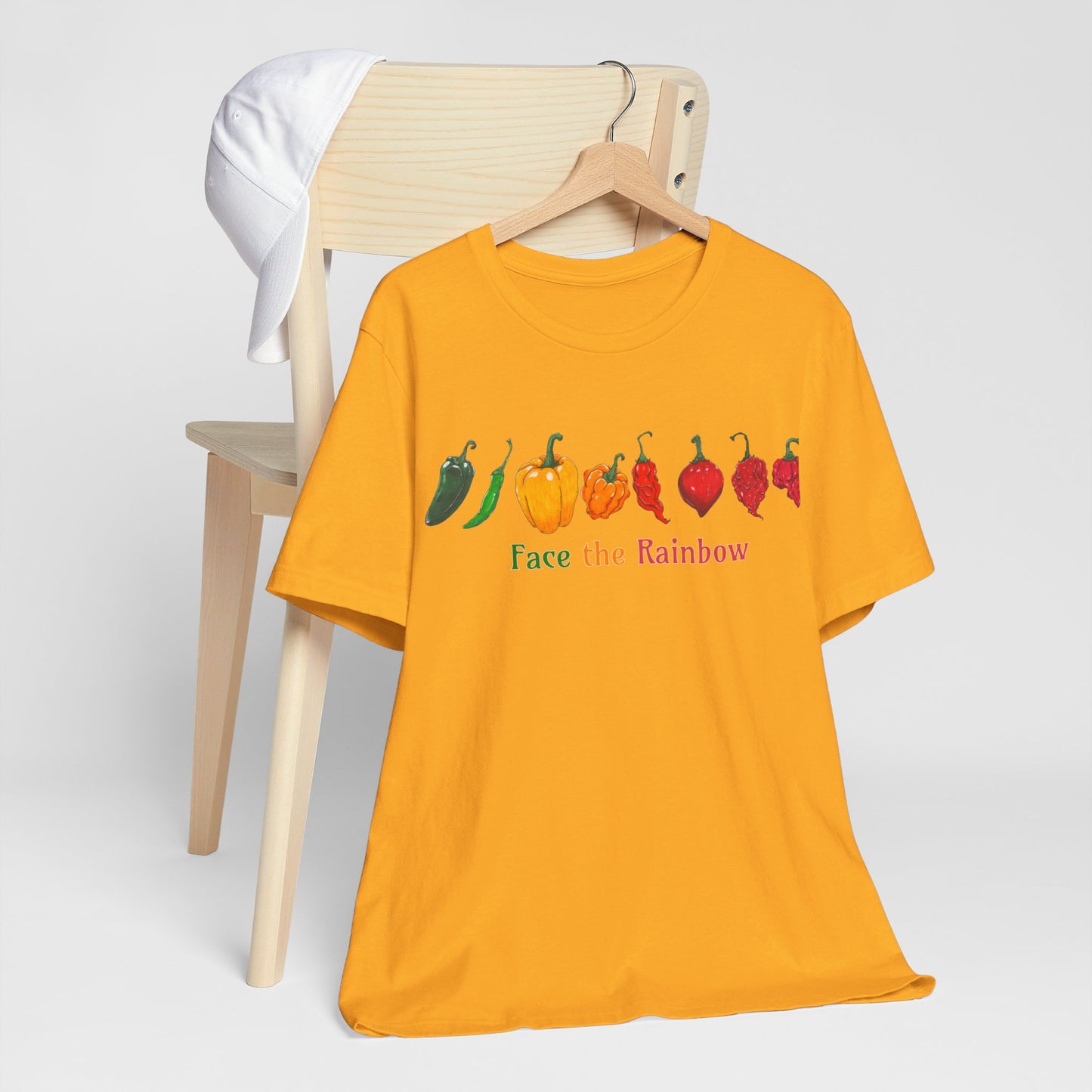 Face the Rainbow Hot Pepper T-Shirt