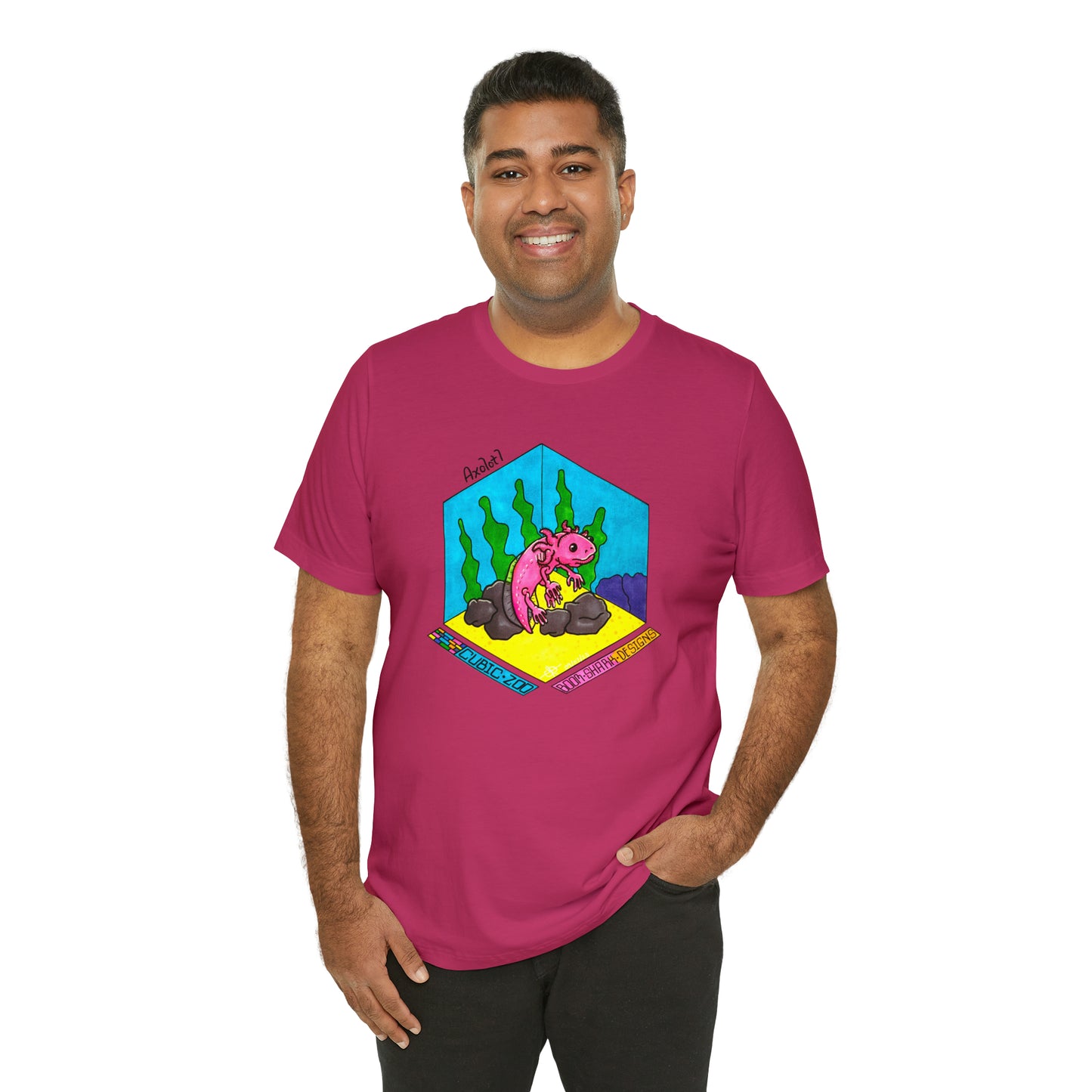 Cubic Zoo - Axolotl Tee