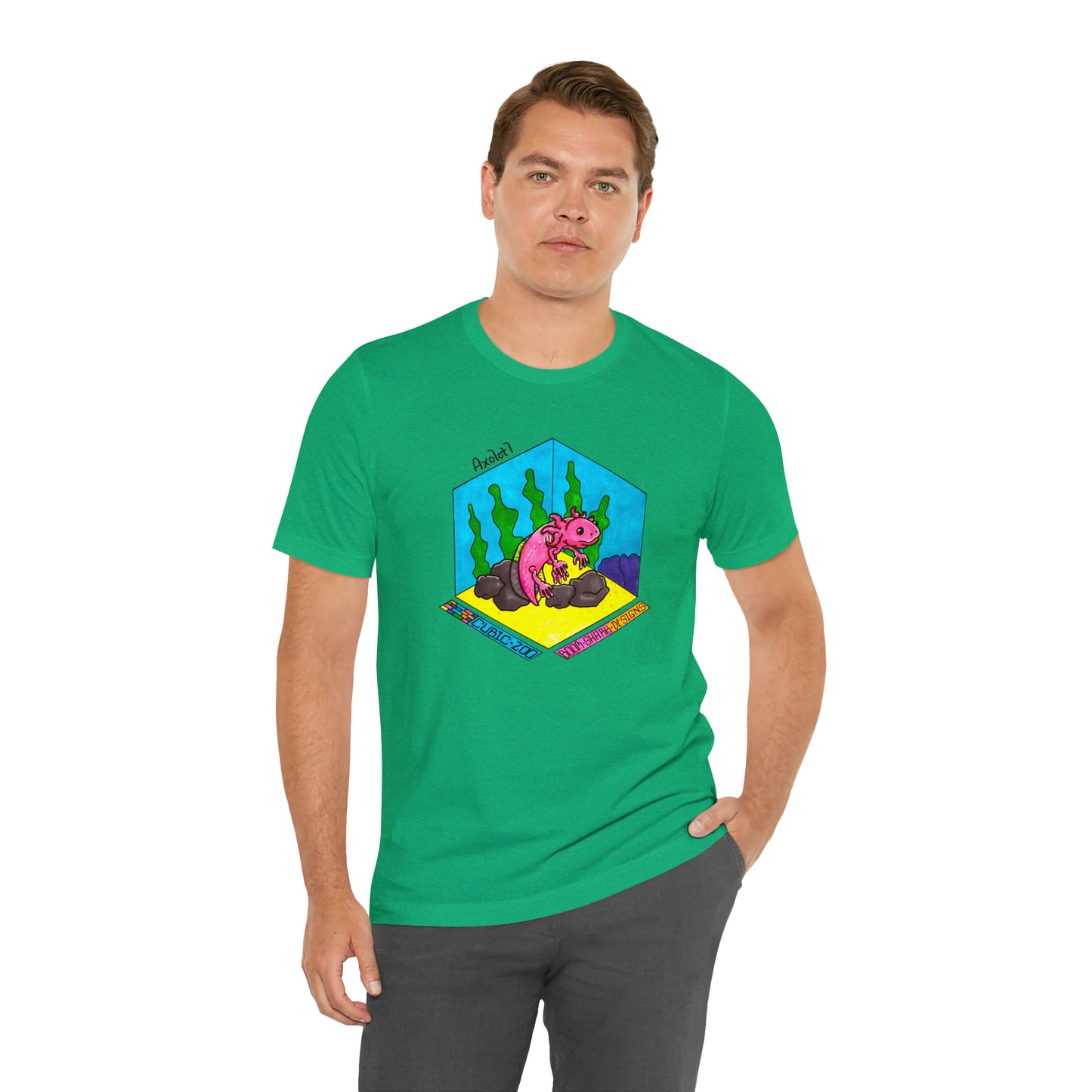 Cubic Zoo - Axolotl Tee