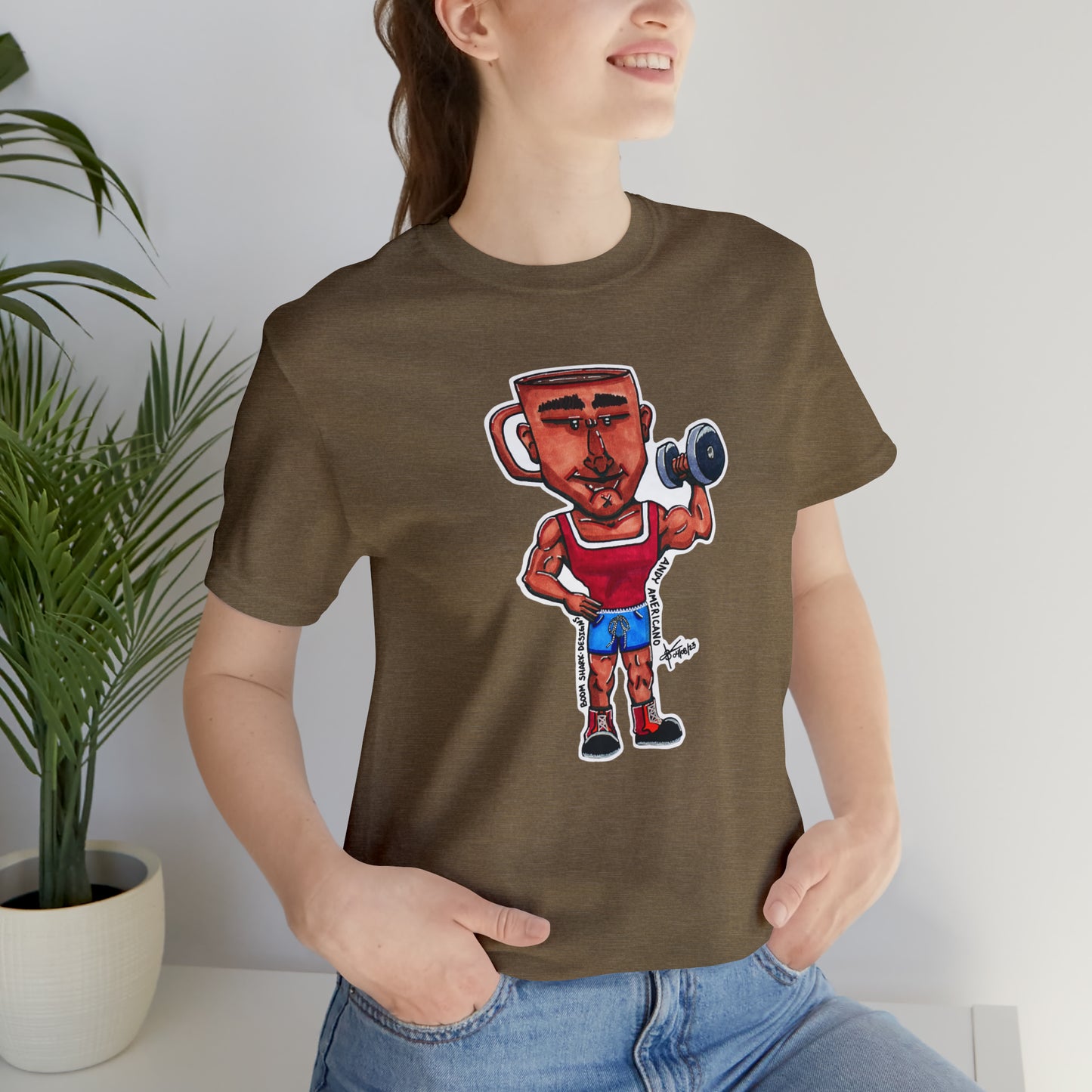 Brew Boos — Andy Americano Tee