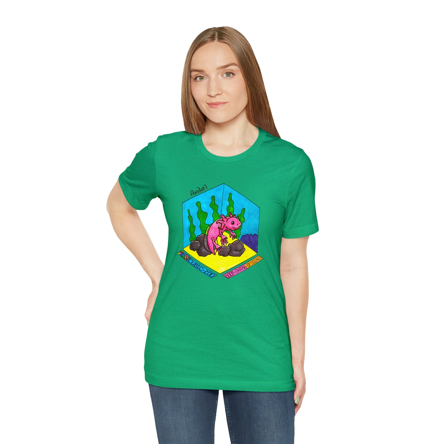 Cubic Zoo - Axolotl Tee