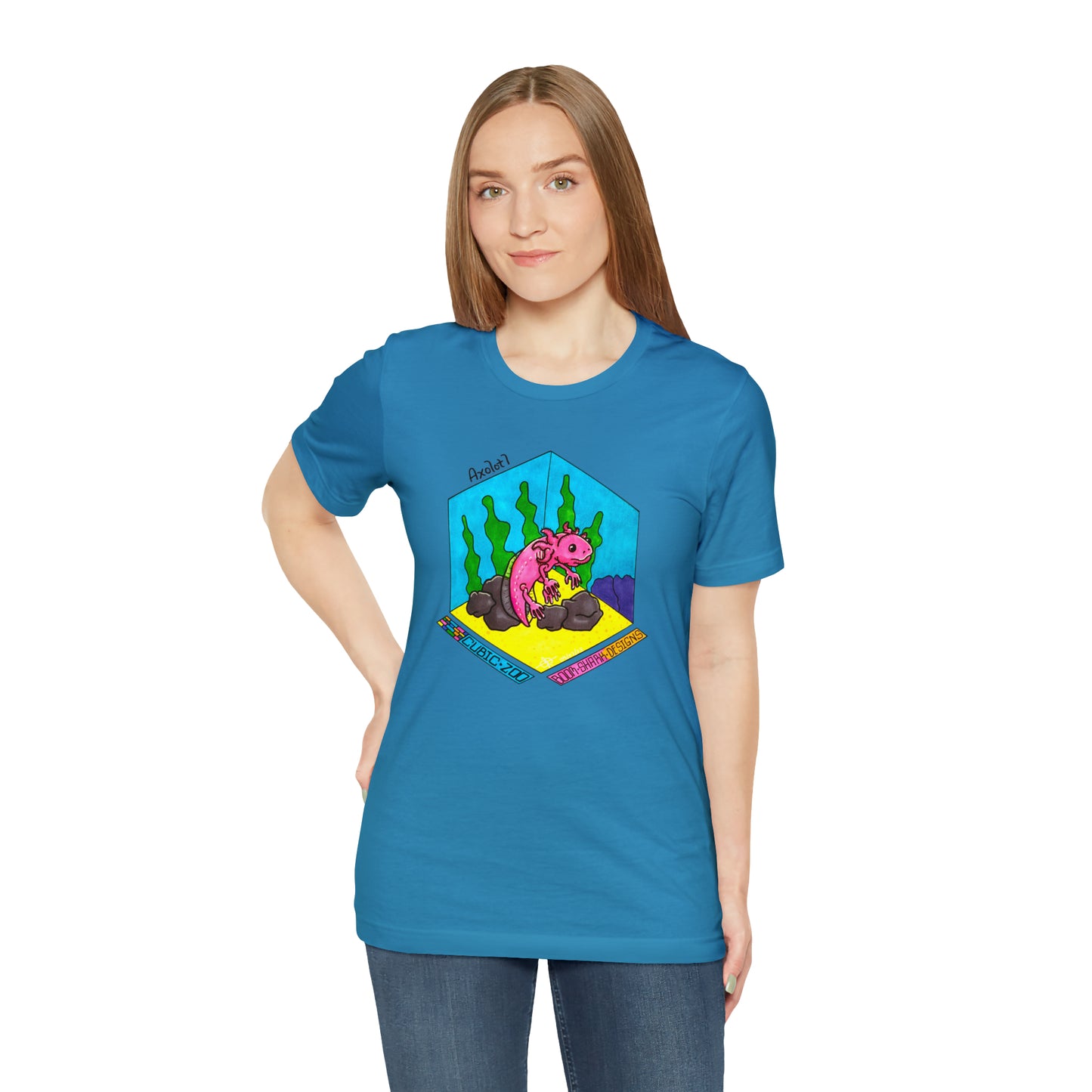 Cubic Zoo - Axolotl Tee