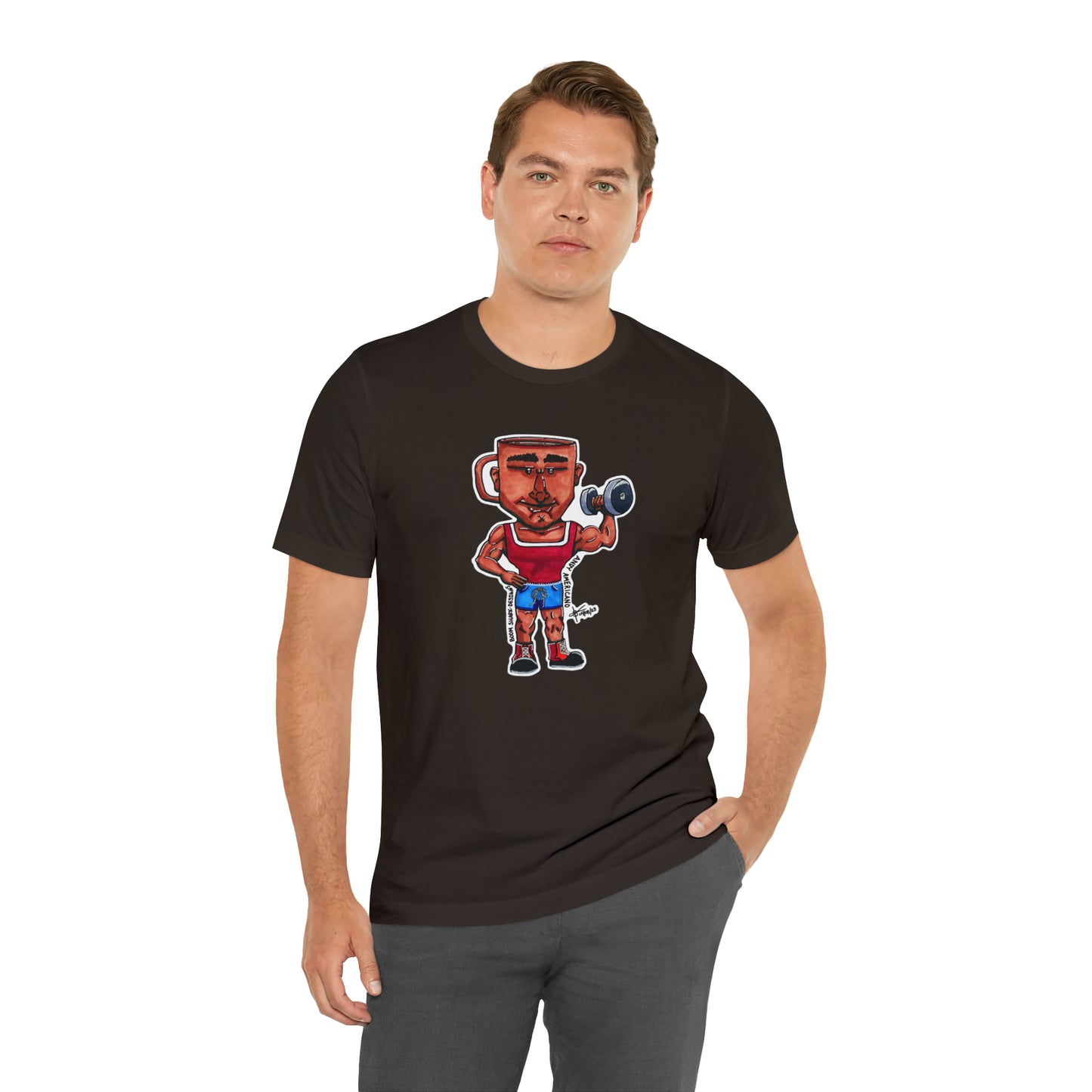 Brew Boos — Andy Americano Tee