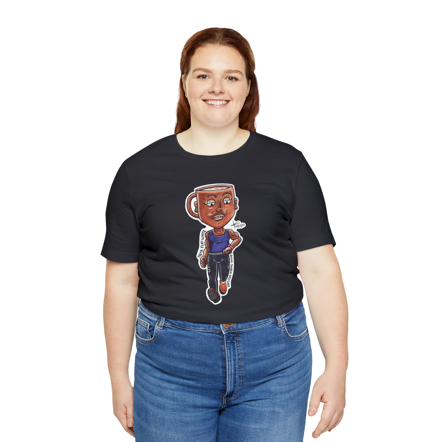 Brew Boos — Freya Flat White Tee