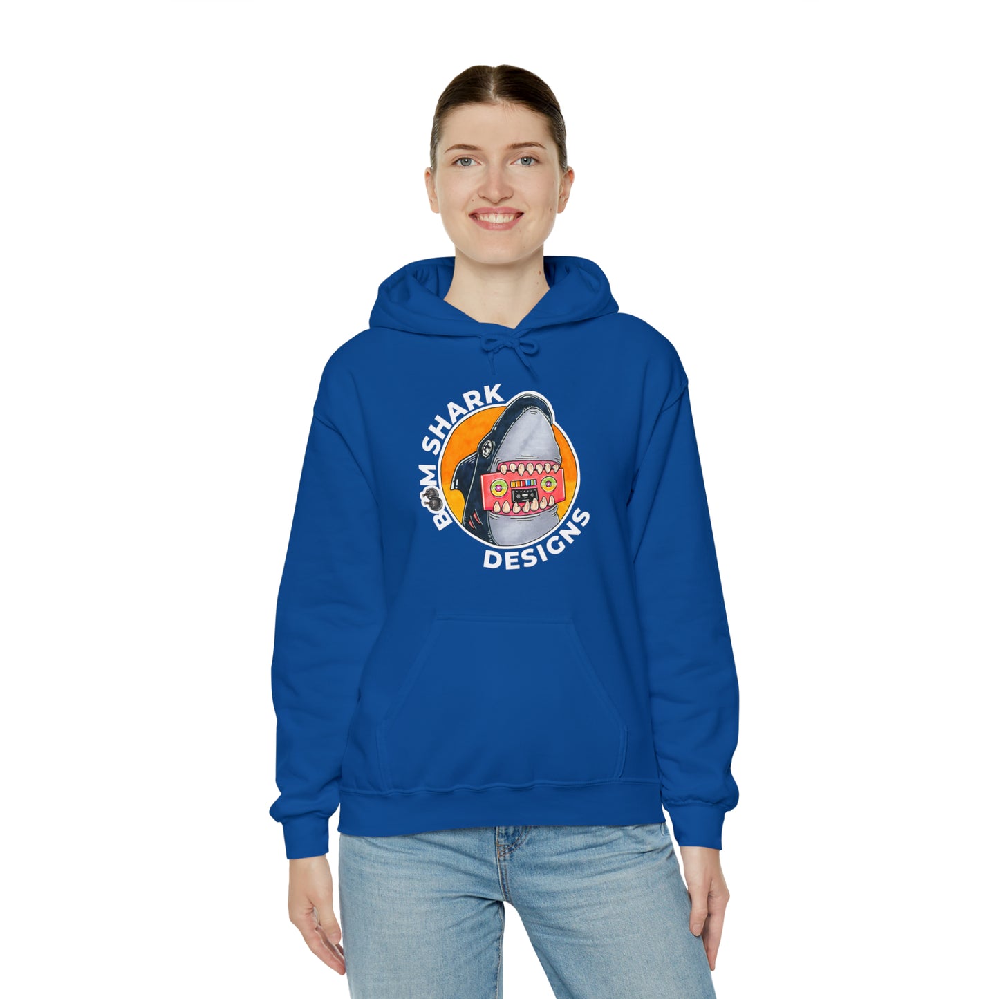 Boomer The Shark Hooded Sweatshirt