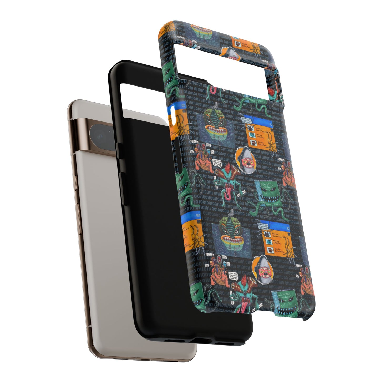 Monster in my Project Complete Series One Tough Case For Pixel, iPhone, and Samsung!