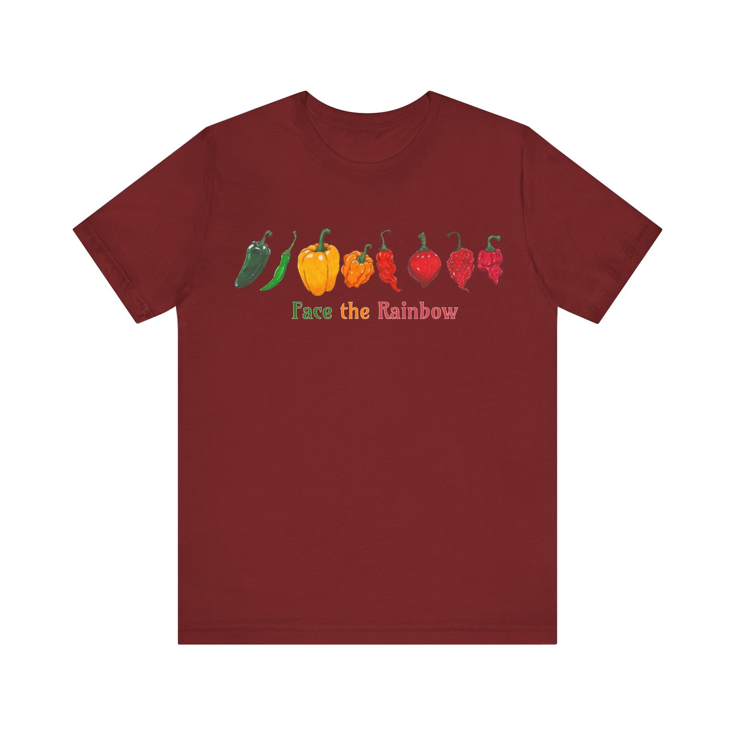 Face the Rainbow Hot Pepper T-Shirt