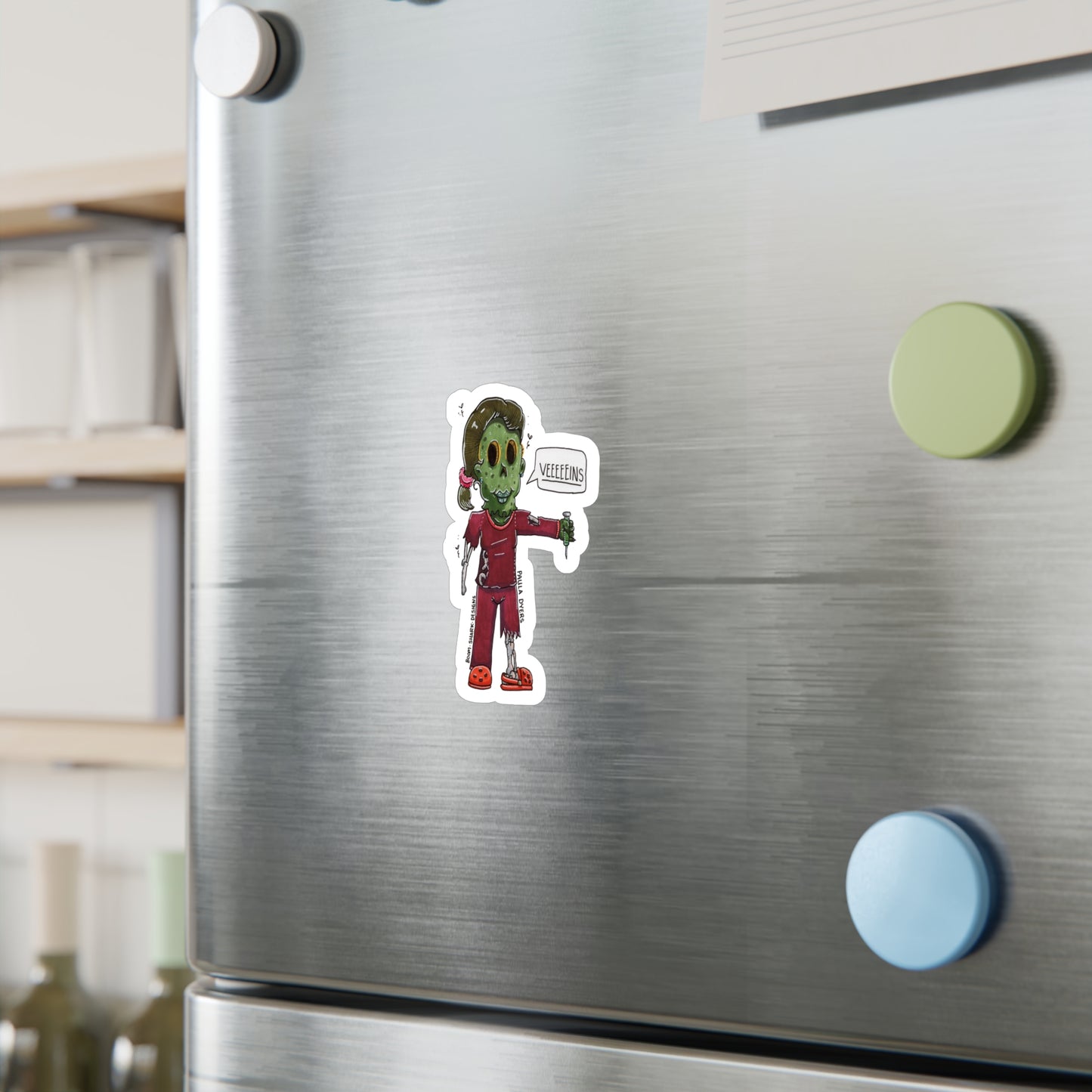 The Working Dead—Paula Dyers Removable Sticker Decal