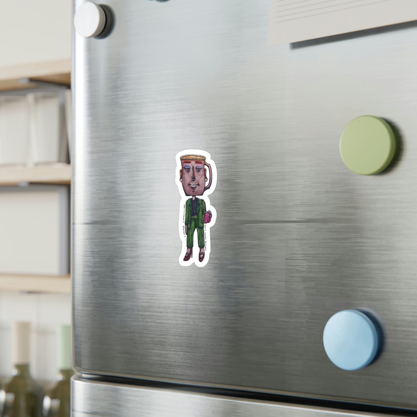 Brew Boos — Carina Cappuccino Removable Sticker Decal