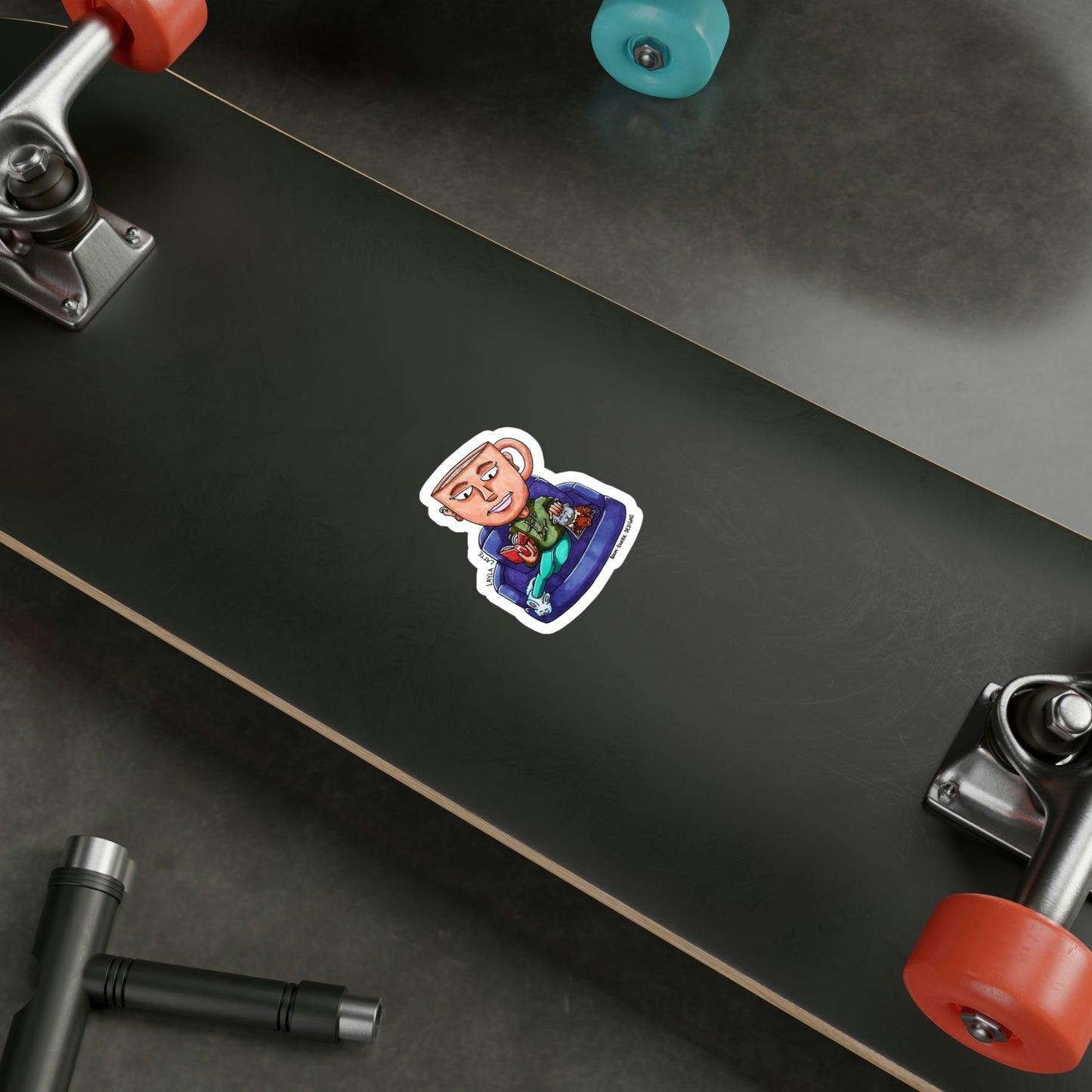 Brew Boos — Layla Latte Removable Sticker Decal
