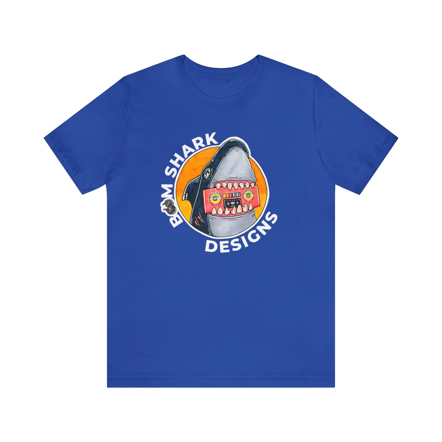 Boom Shark Designs Brand Adult Tee