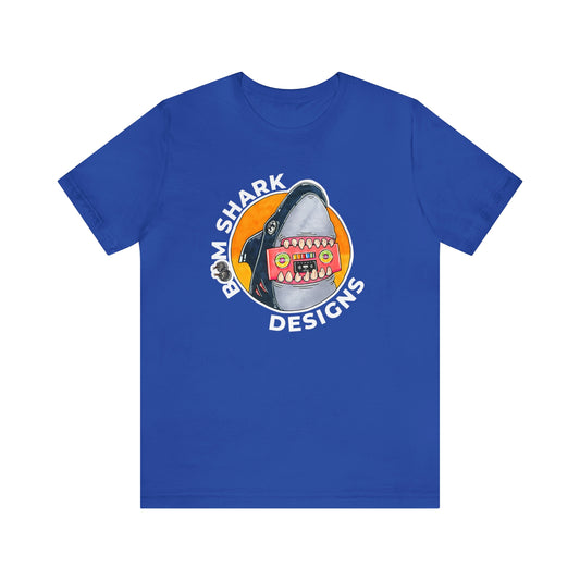 Boom Shark Designs Brand Adult Tee
