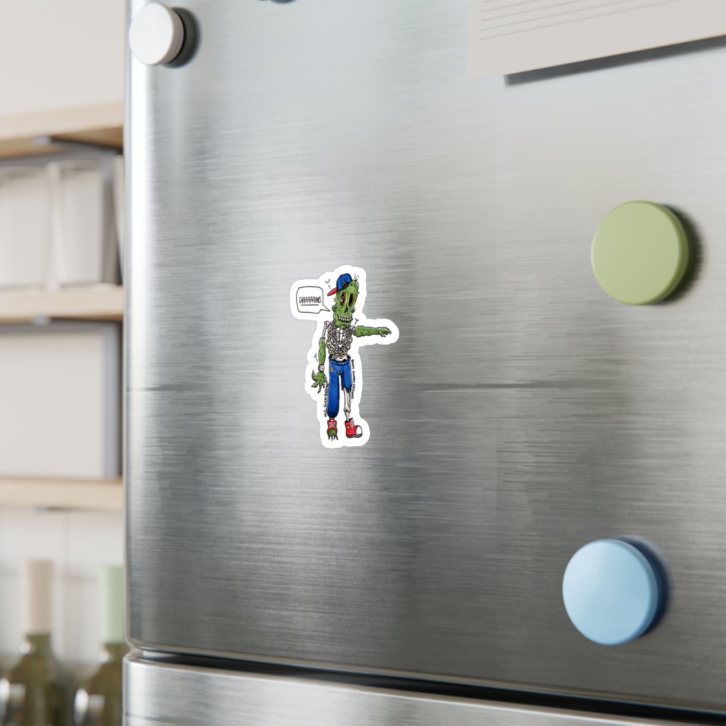 The Working Dead—MC Gangrene Removable Sticker Decal