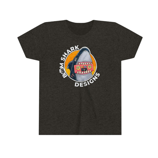 Boom Shark Designs Brand Youth Tee