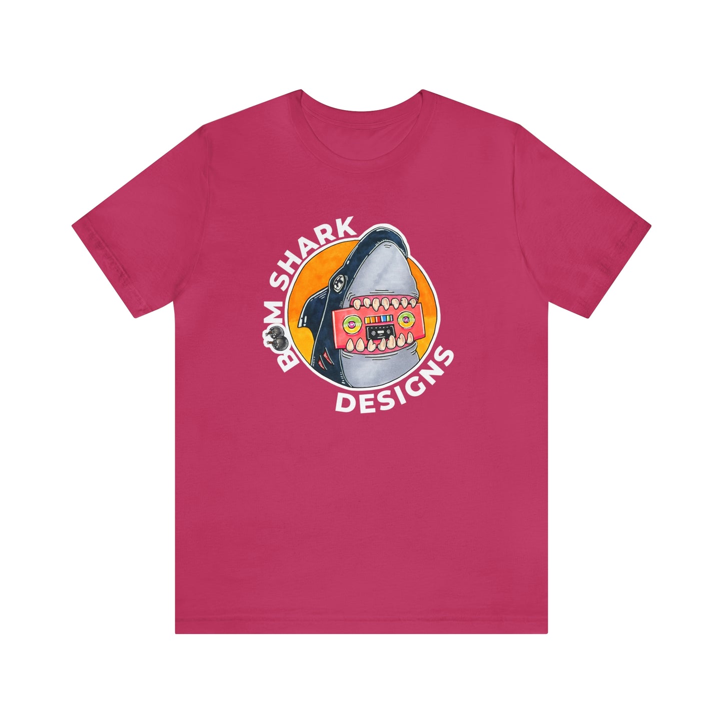 Boom Shark Designs Brand Adult Tee