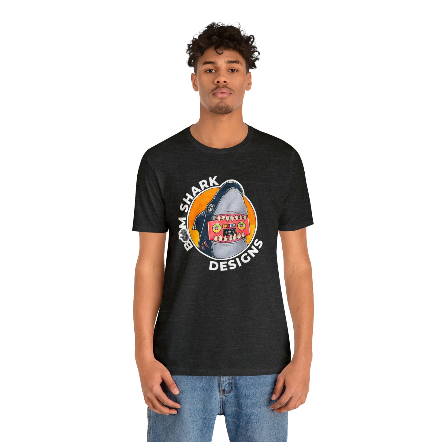 Boom Shark Designs Brand Adult Tee
