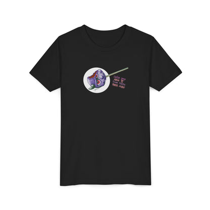 Youth Tee - Demon Hunter Cake Pop T‑Shirt — Cute Creepy Kawaii Korean Text Tee